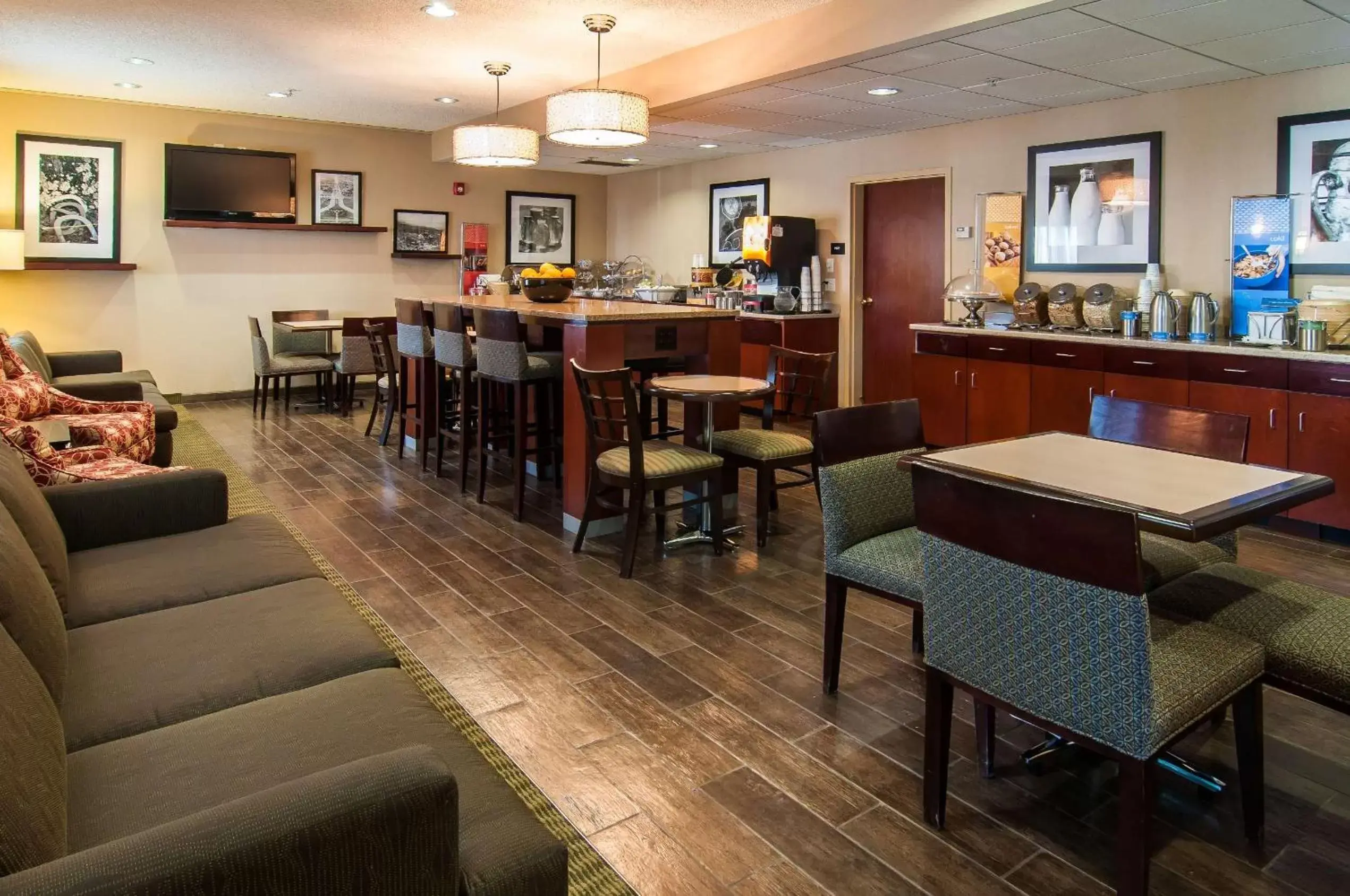 Dining area, Restaurant/Places to Eat in Hampton Inn Boise - Airport