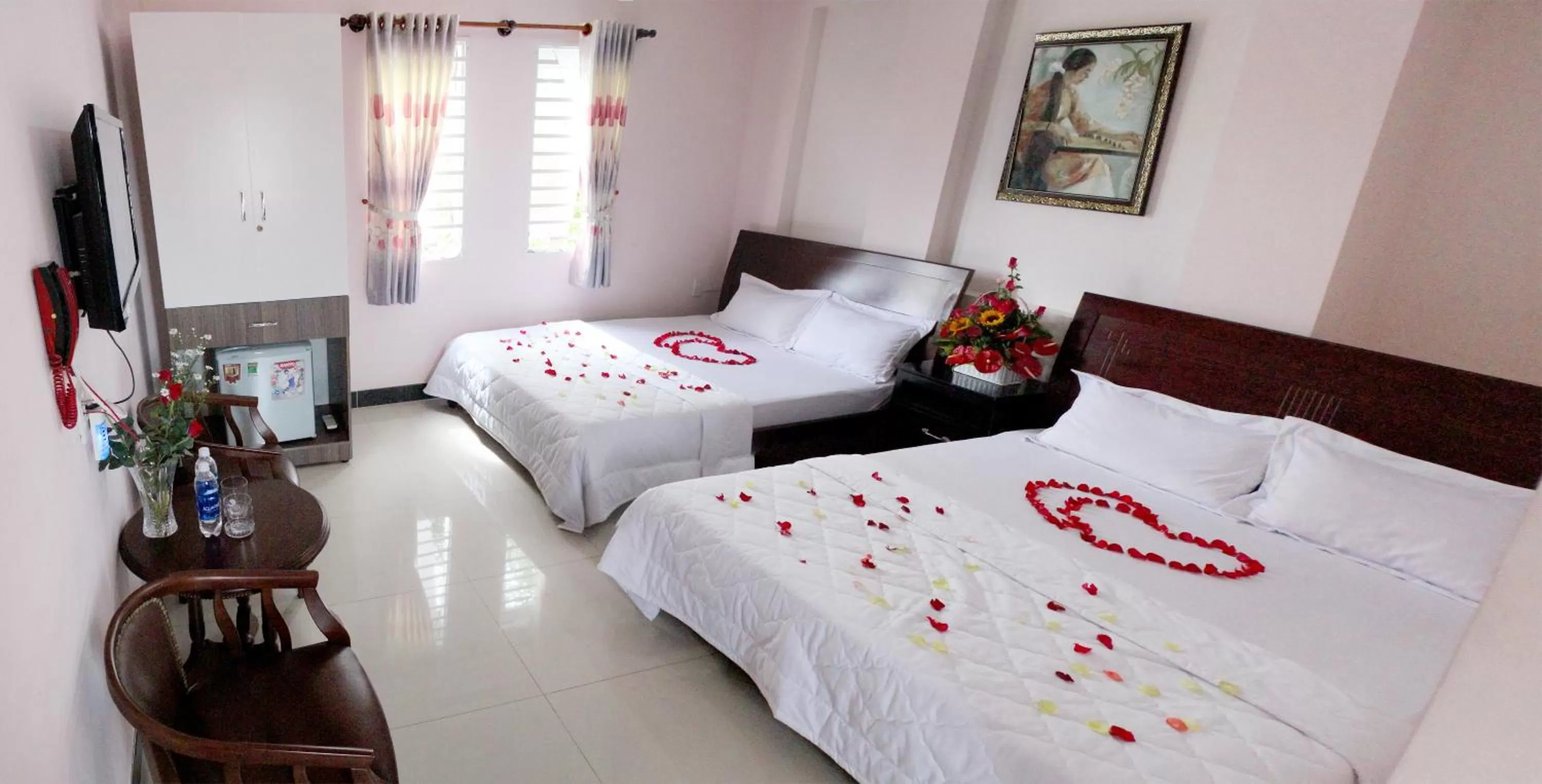 Bed in Ban Mai Hotel 66