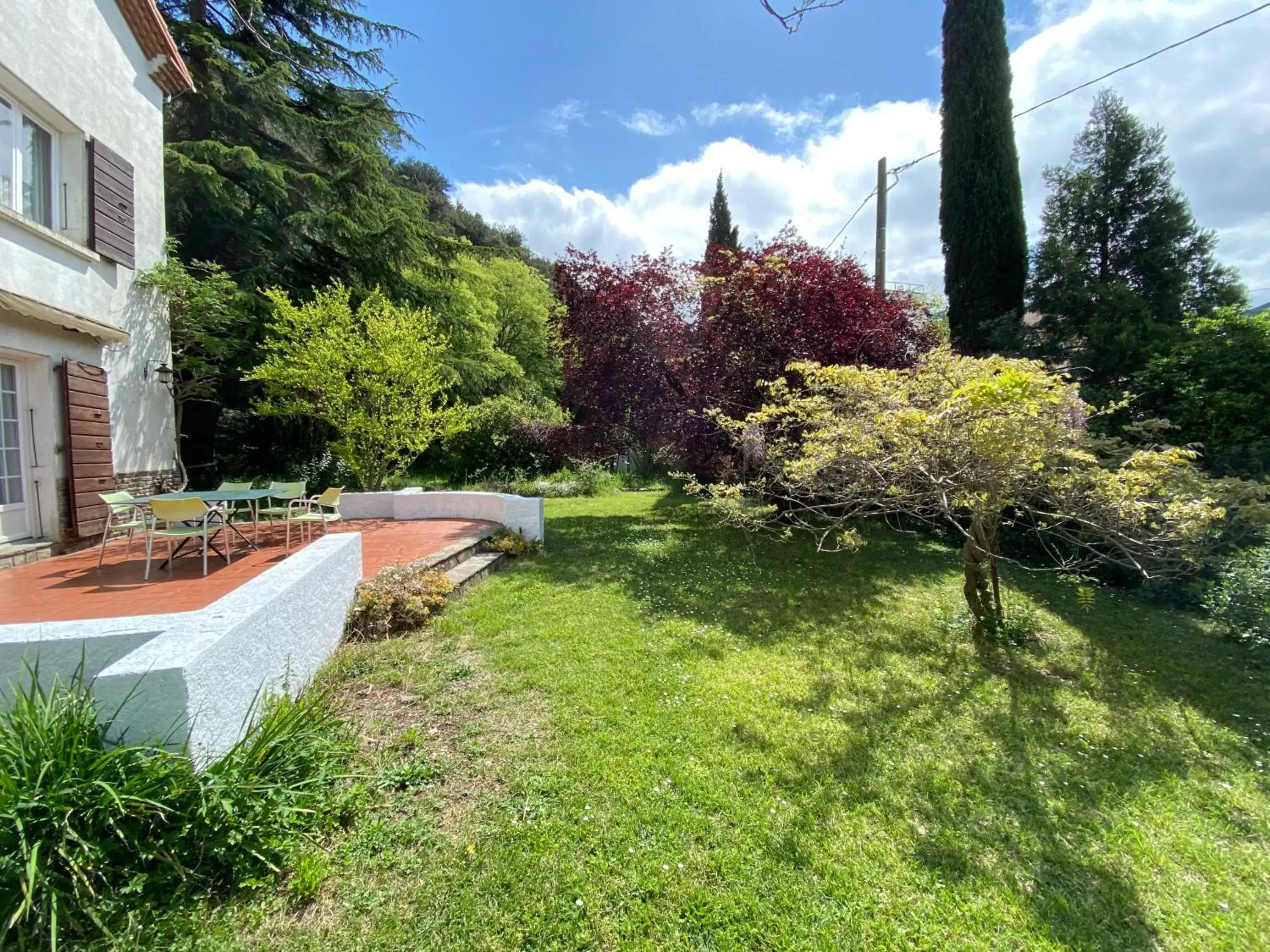 Garden in Villa Riviera Chambres dHôtes