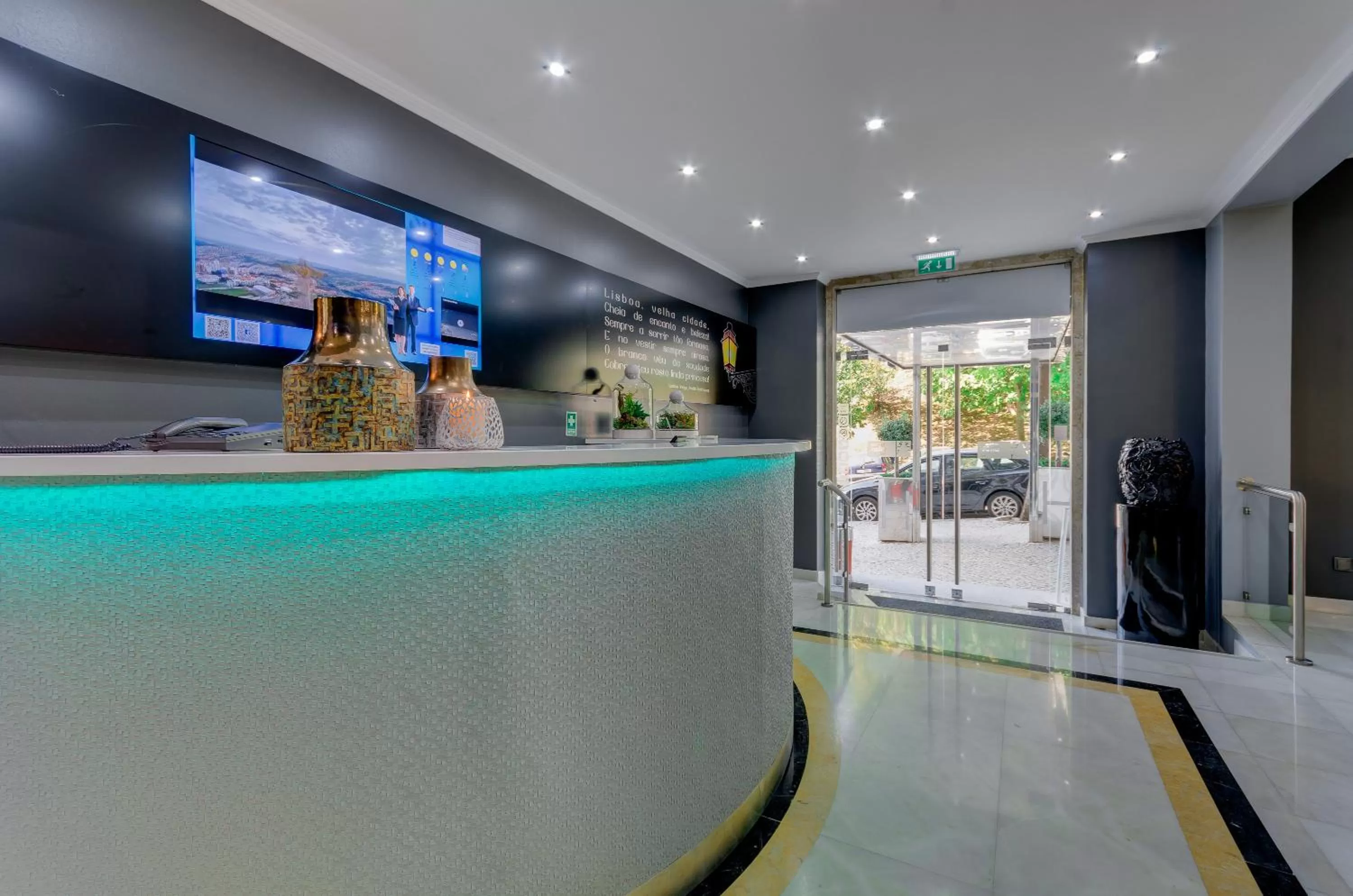 Lobby or reception in Hotel Avenida Park