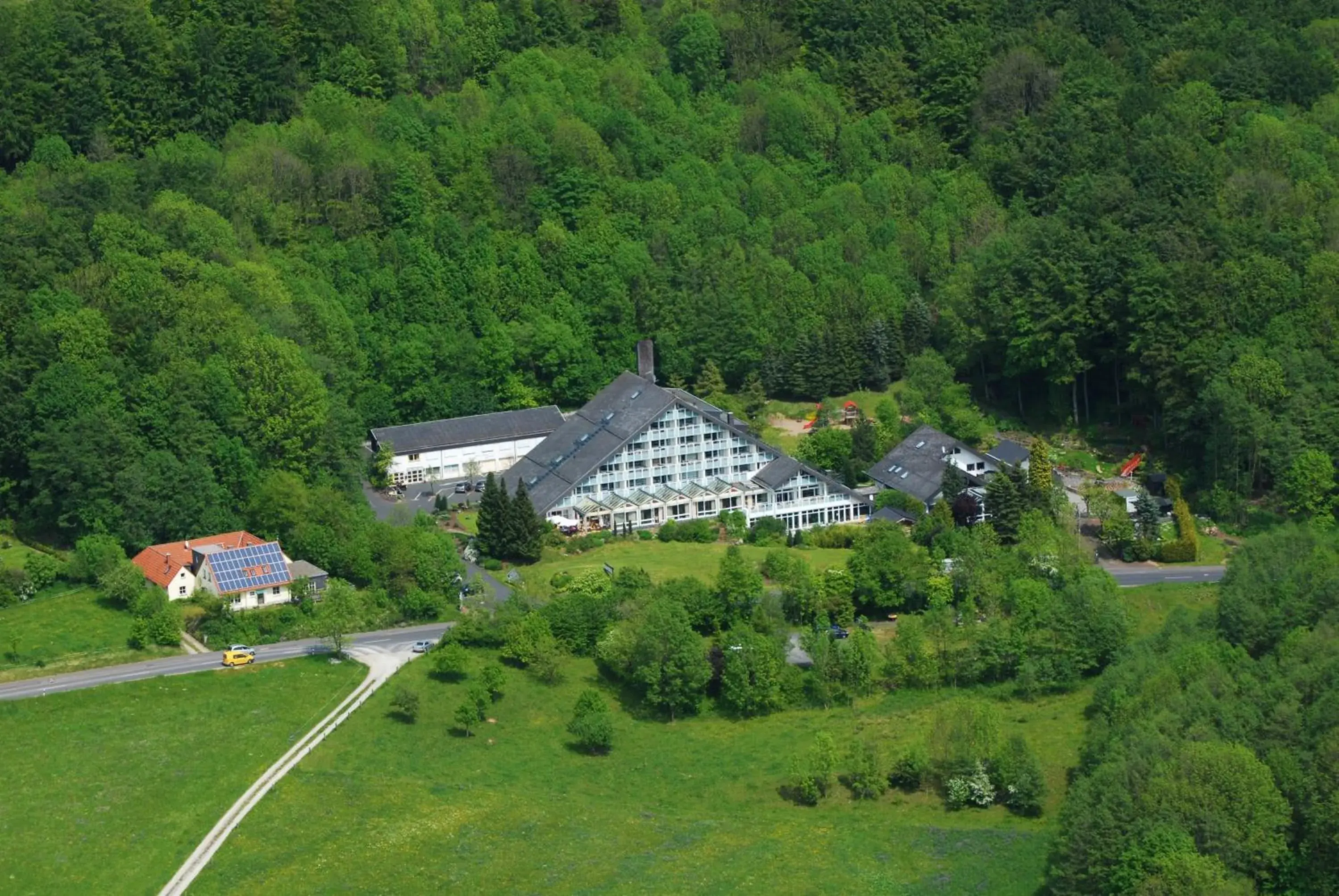 Facade/entrance, Bird's-eye View in Best Western Hotel Rhön Garden