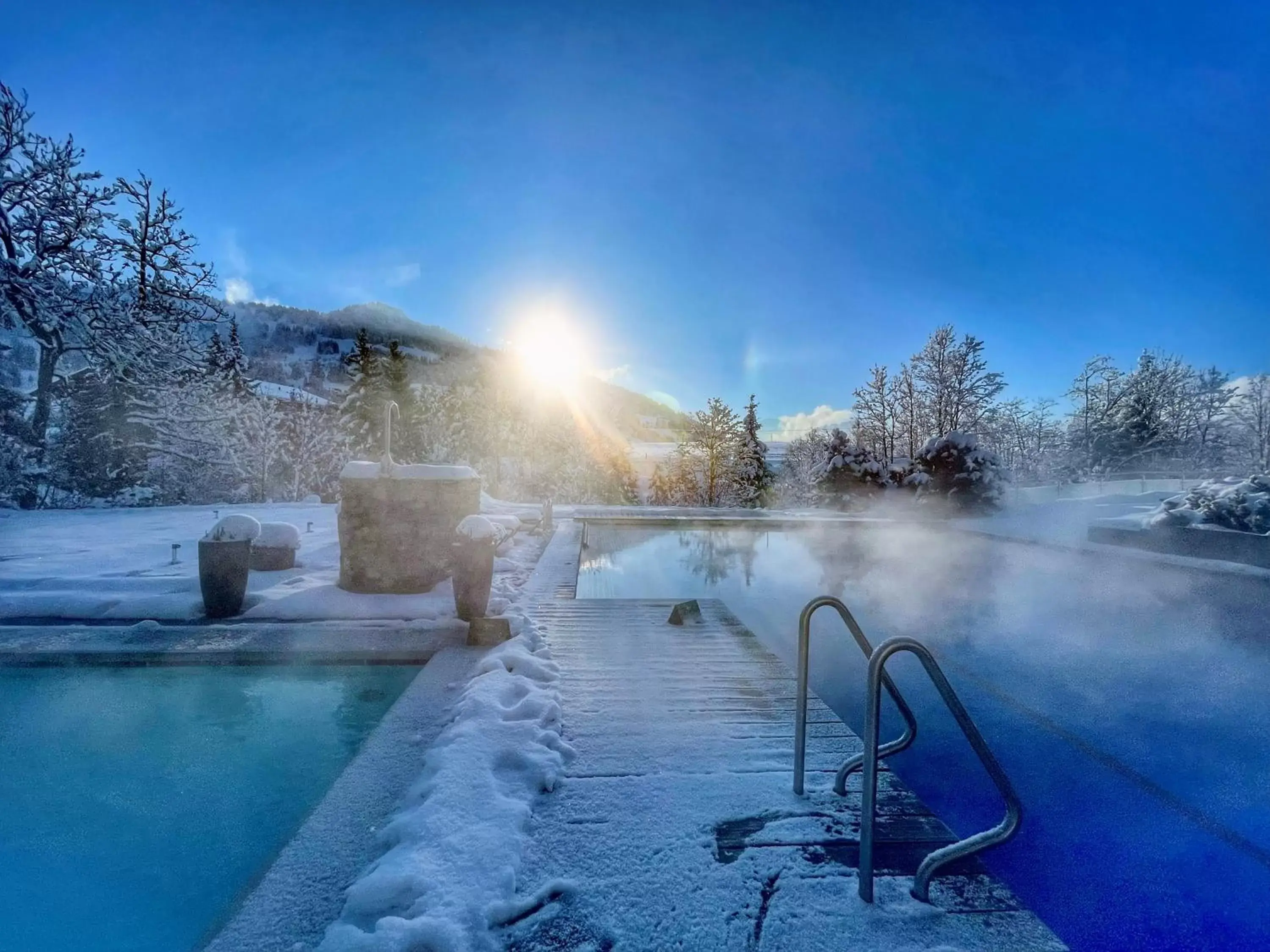 Swimming Pool in ERMITAGE Wellness- & Spa-Hotel