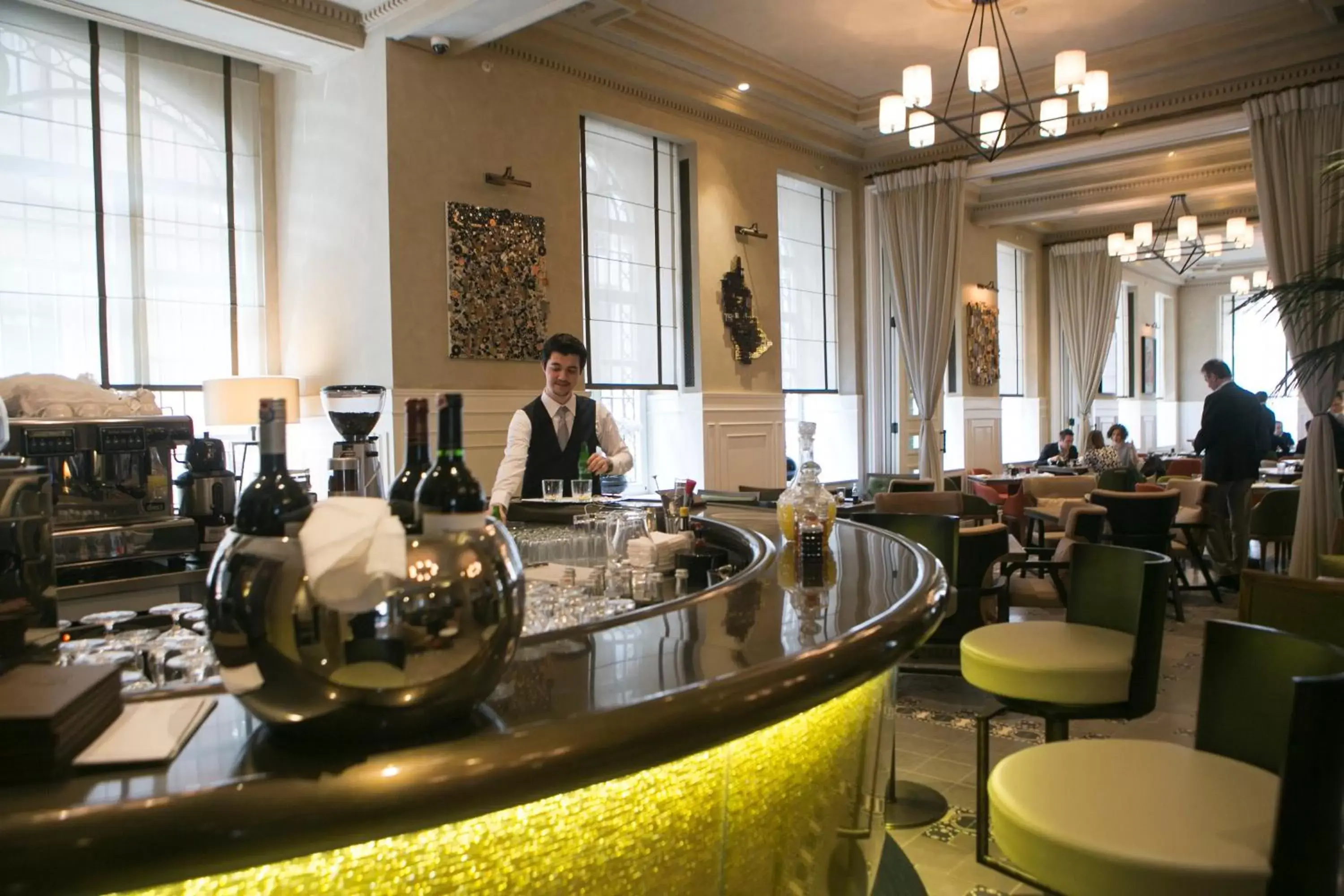 Lounge or bar, Restaurant/Places to Eat in The Bank Hotel Istanbul, a Member of Design Hotels