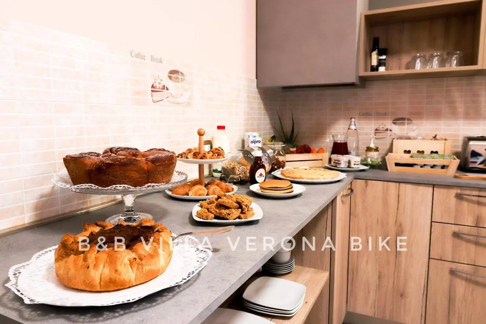 Breakfast in B&B Villa Verona Bike