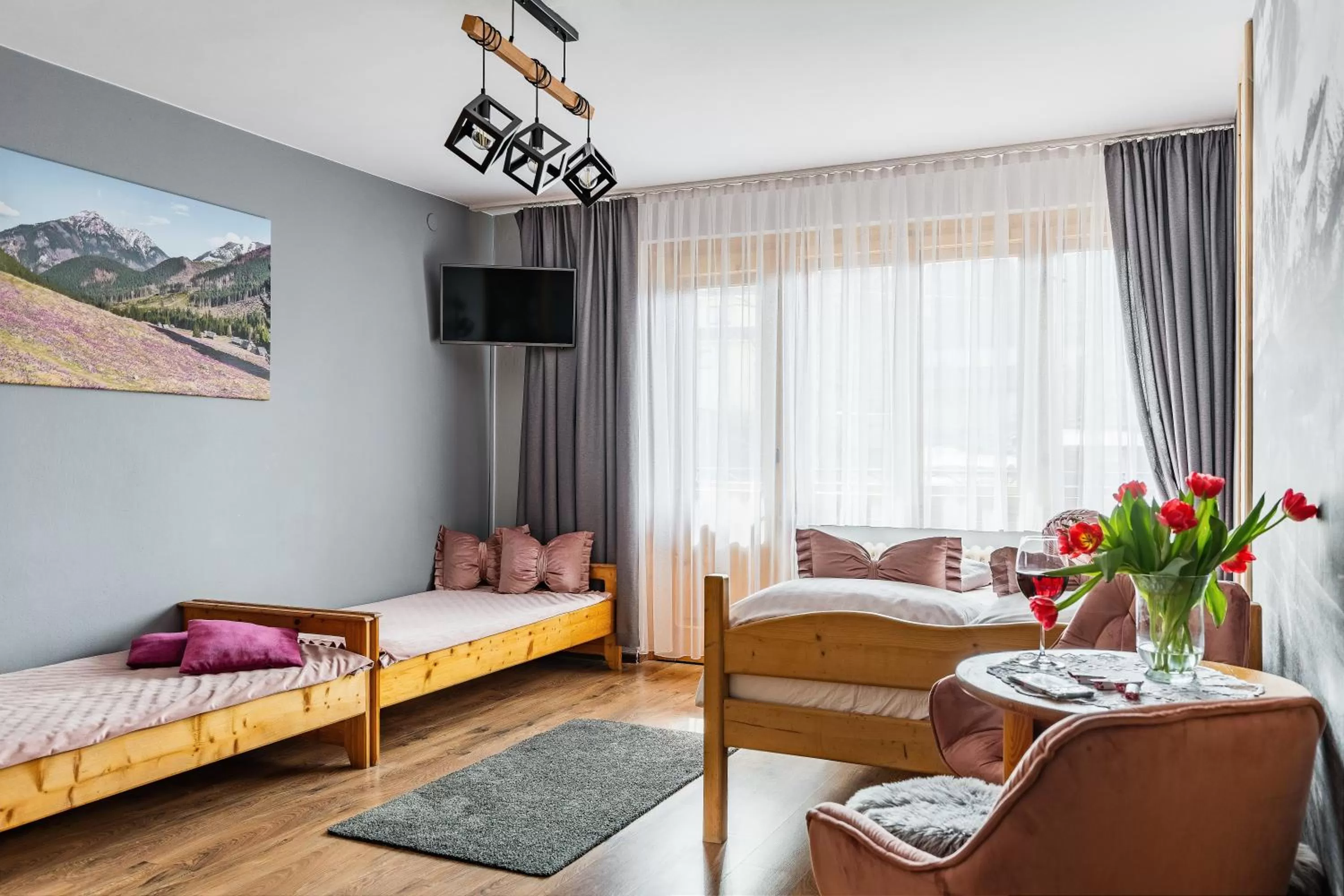 Photo of the whole room, Bed in Pokoje Gościnne U Małgorzaty Jacuzzi & Sauna