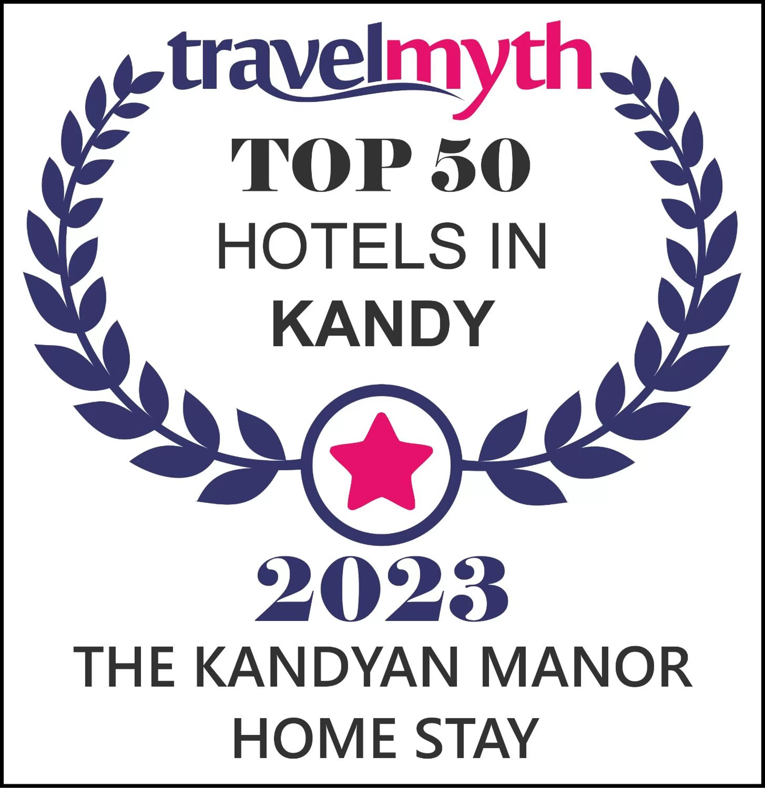 Certificate/Award in The Kandyan Manor by Bhathiya & Suzy