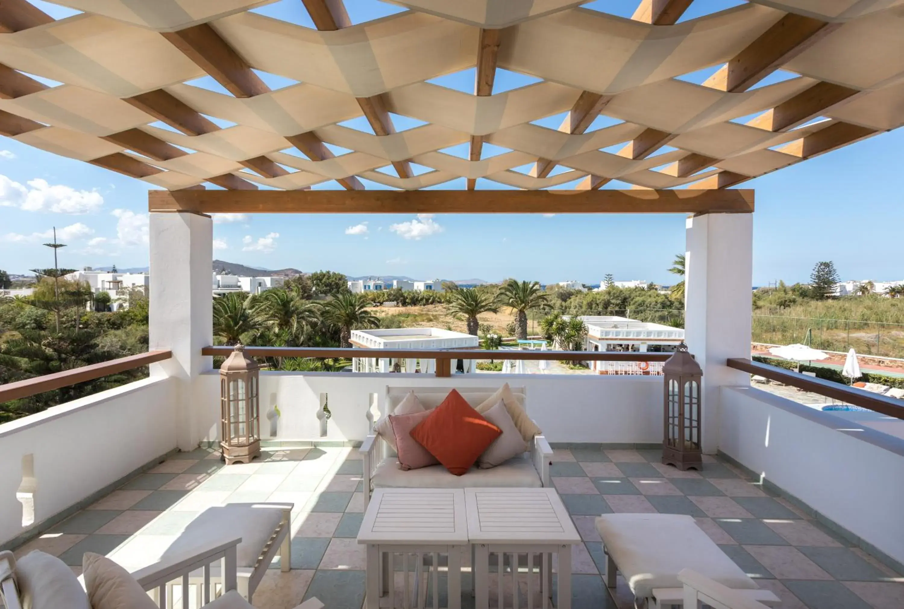 Patio, Balcony/Terrace in Porto Naxos