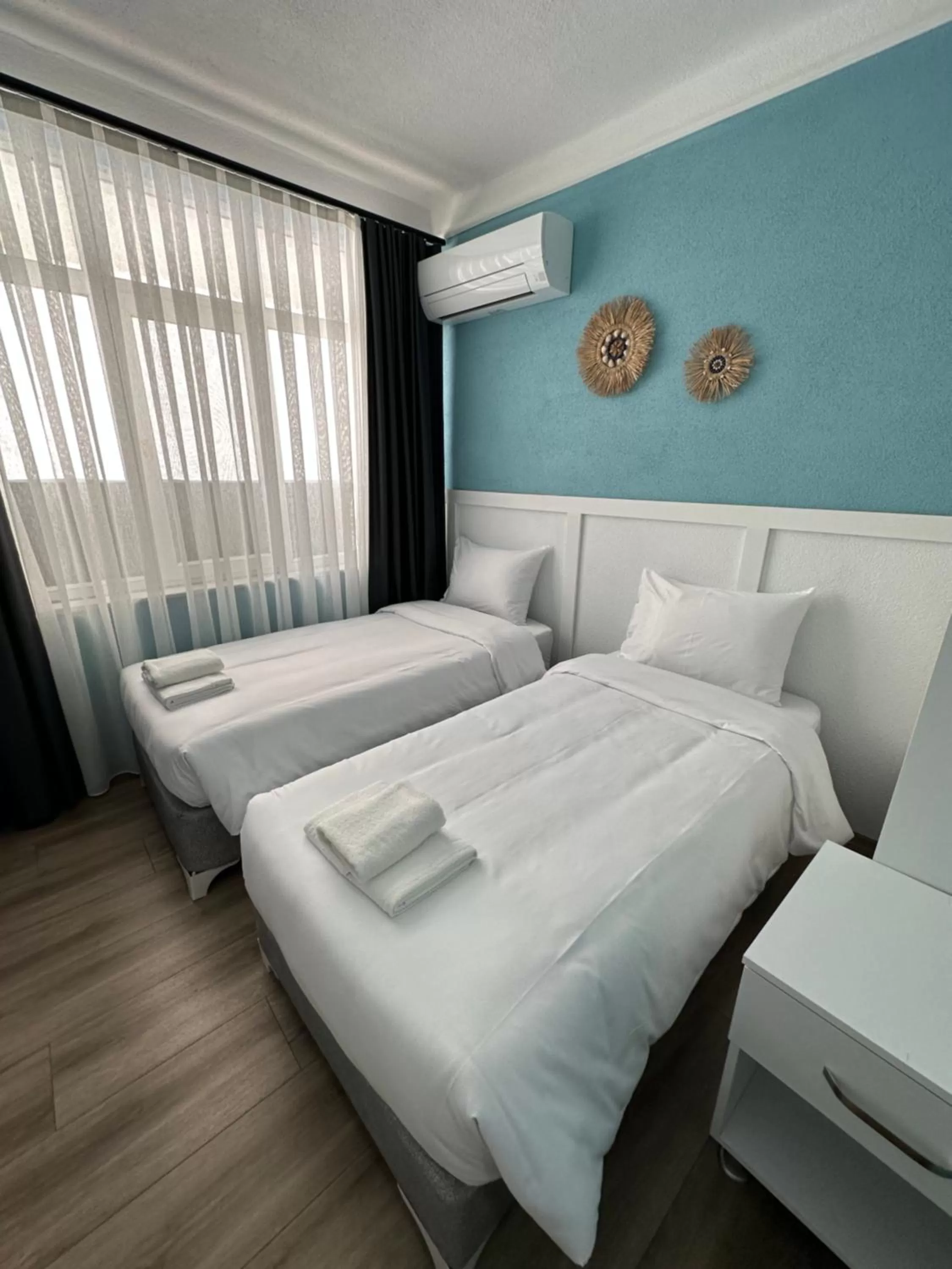 Bed in DERİN BUTİK HOTEL