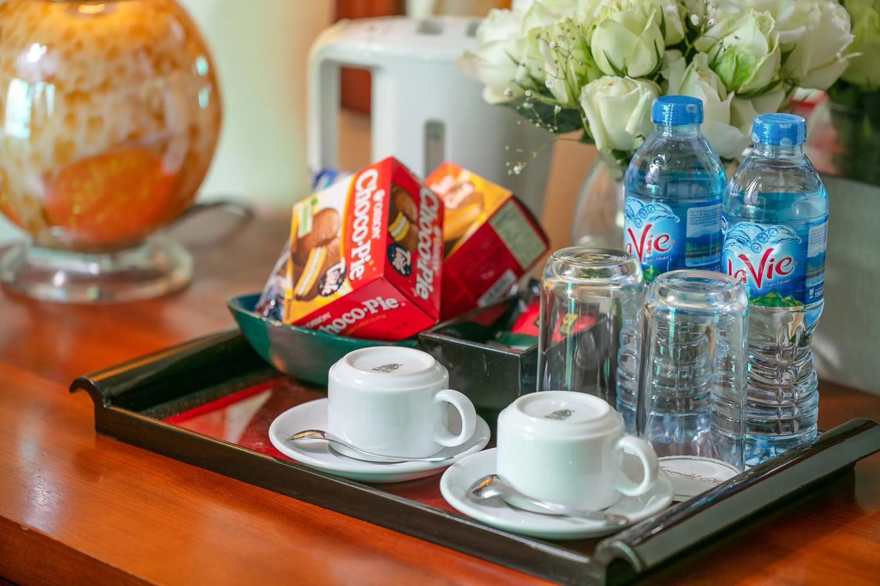 Food and drinks in Emerald Boutique Hotel