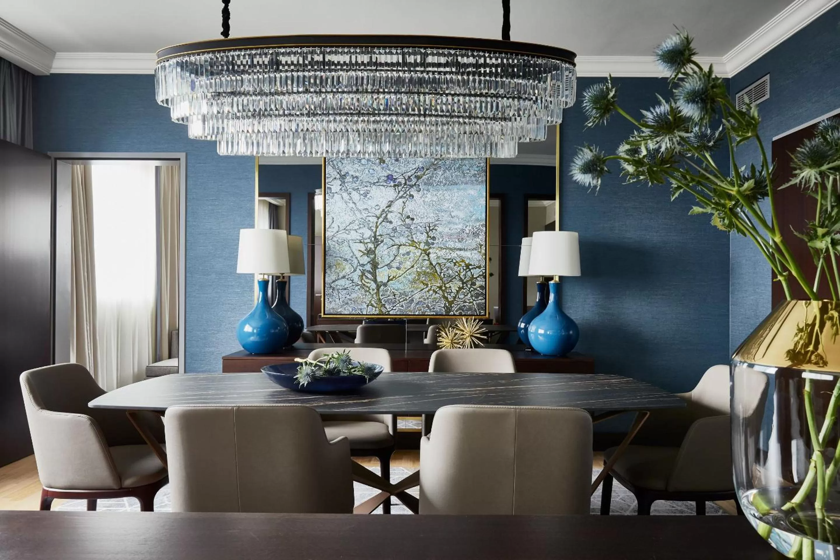 Seating area in InterContinental Warszawa by IHG