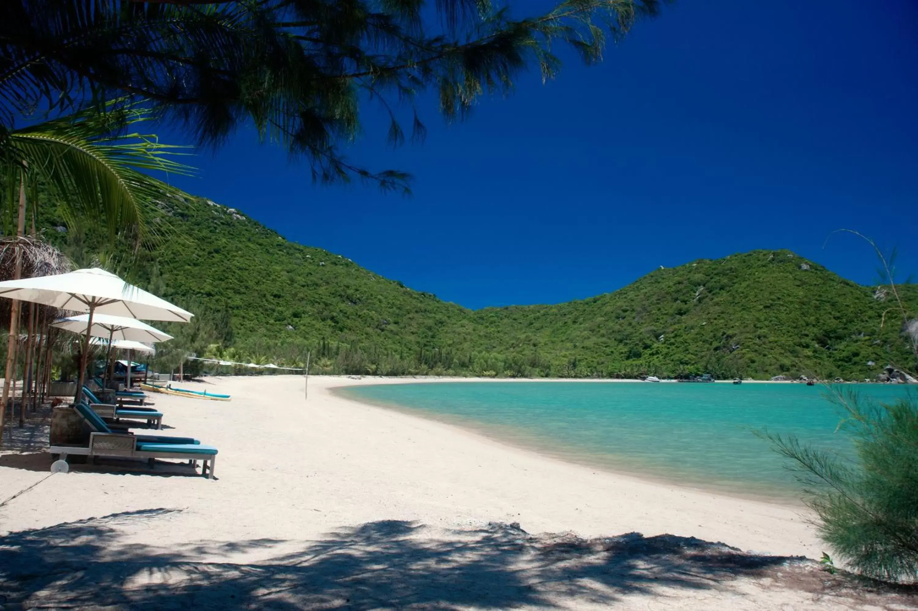 View (from property/room), Beach in L'Alya Ninh Van Bay