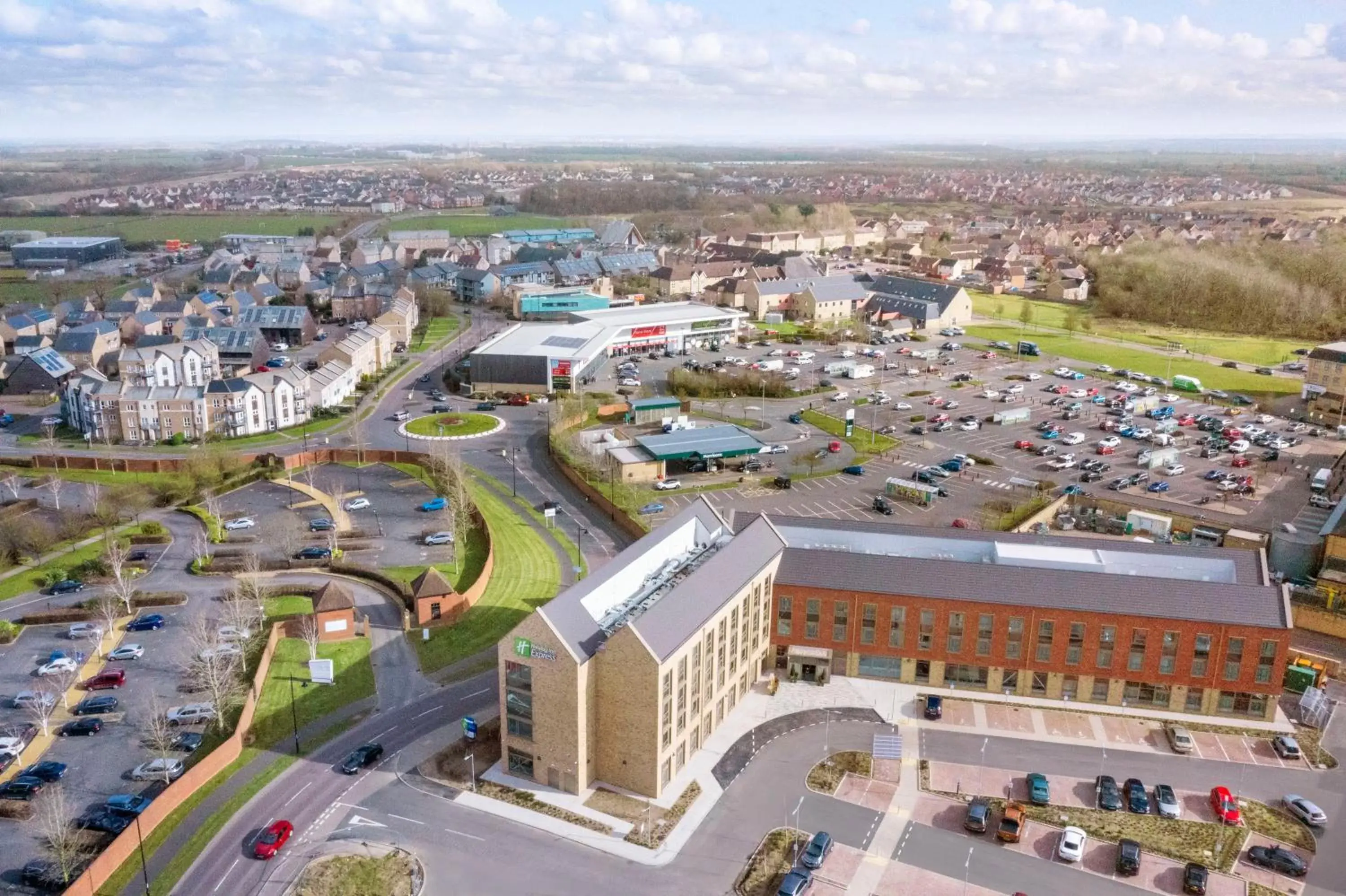 Bird's eye view, Bird's-eye View in Holiday Inn Express Cambridge West - Cambourne, an IHG Hotel