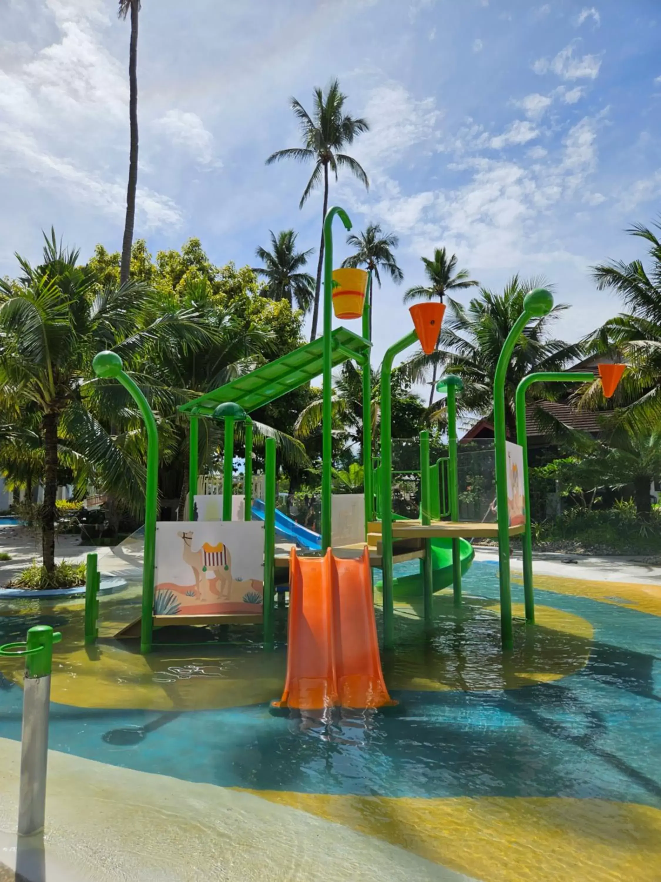 Aqua park, Water Park in Princesa Garden Island Resort and Spa