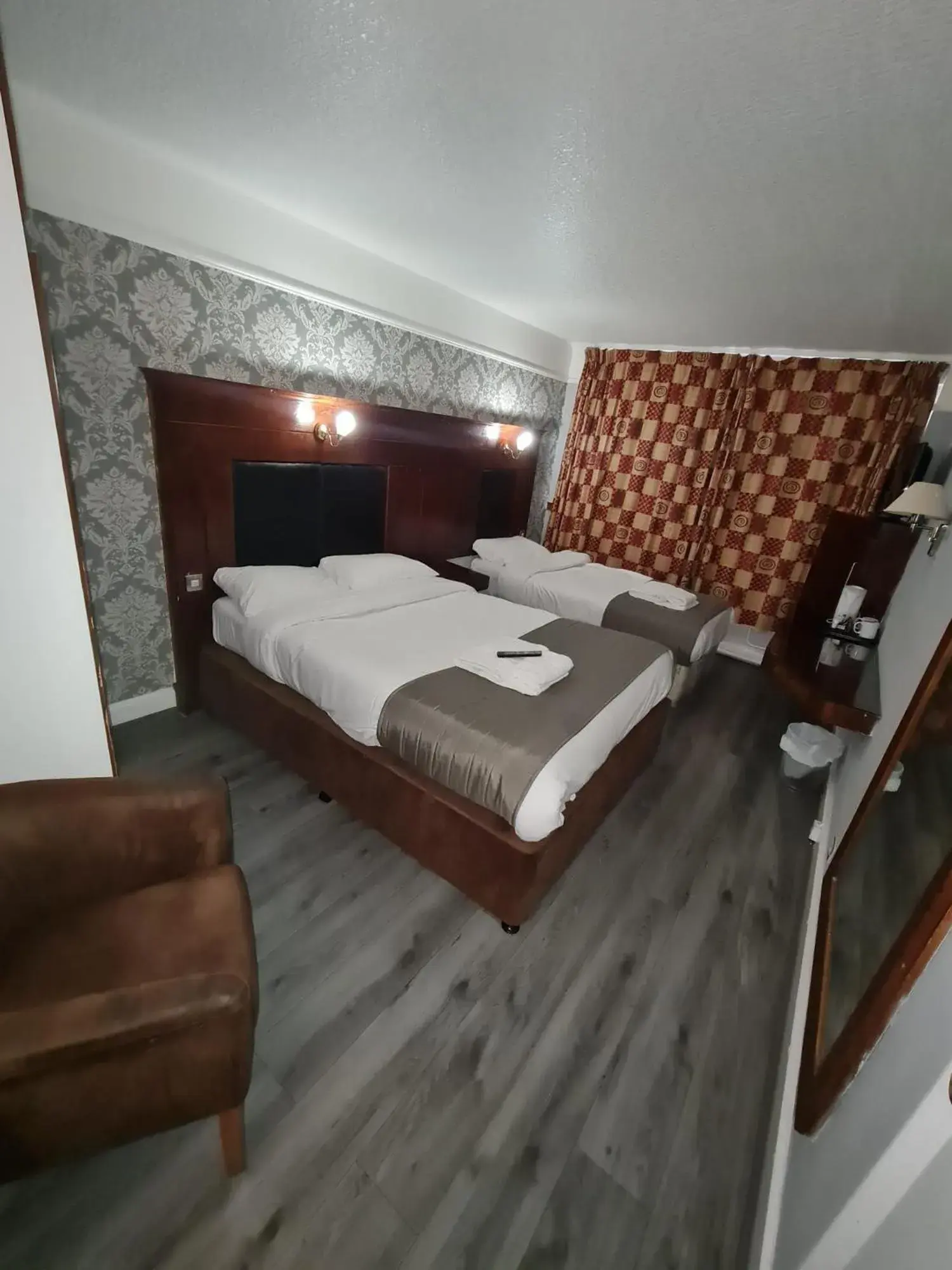 Bed in Hylands Hotel