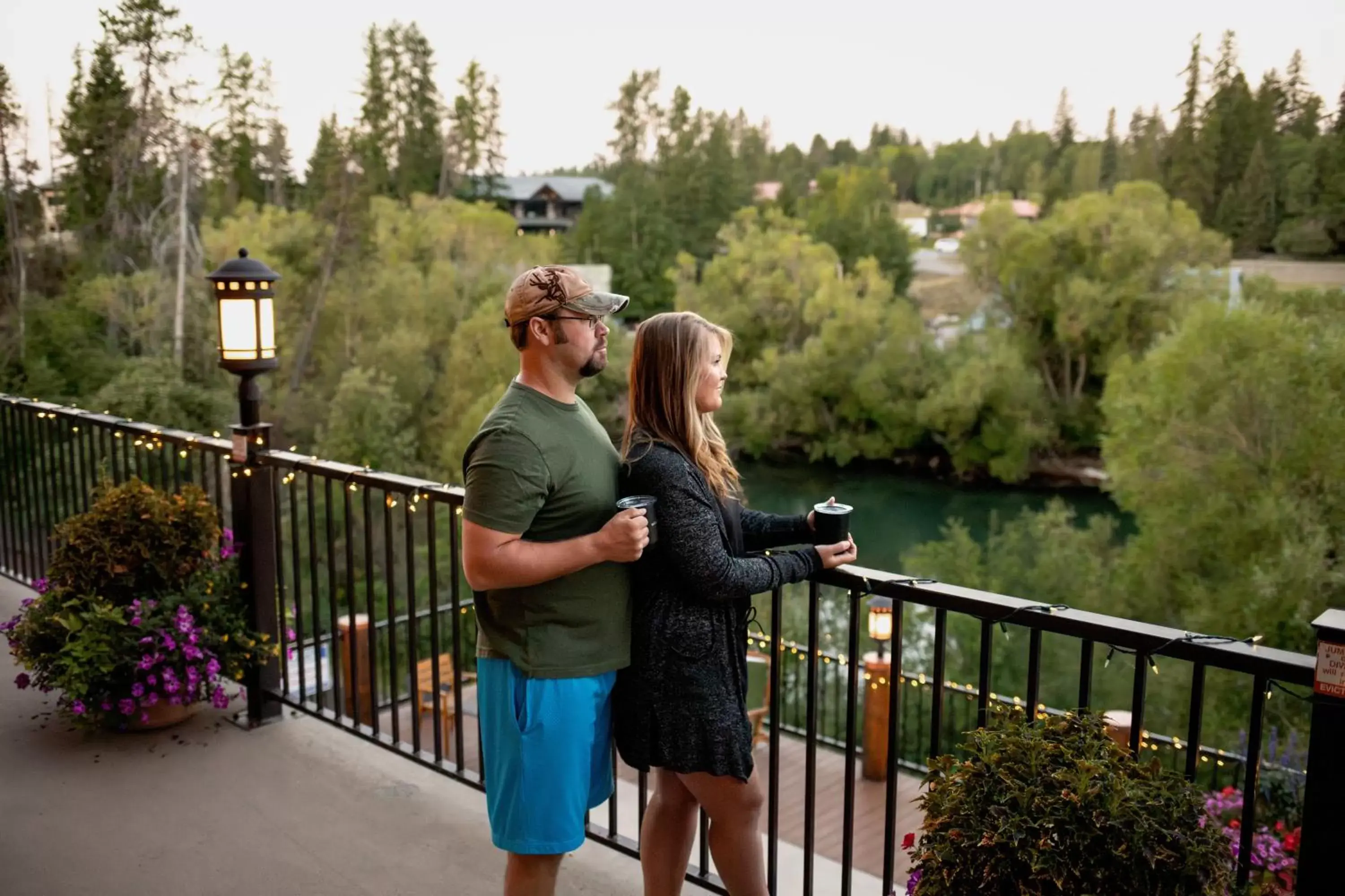 Property building, Guests in The Pine Lodge on Whitefish River, Ascend Hotel Collection