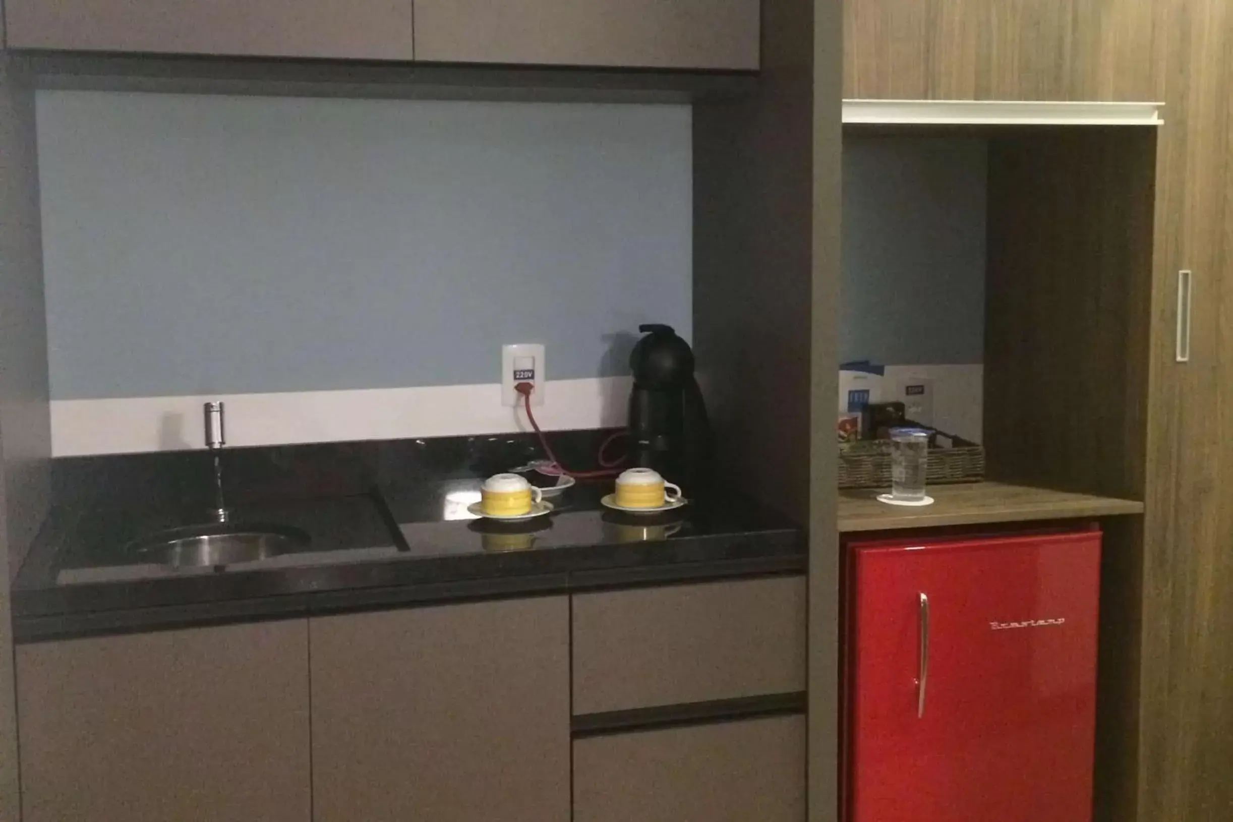 Photo of the whole room, Kitchen/Kitchenette in TRYP By Wyndham Ribeirão Preto