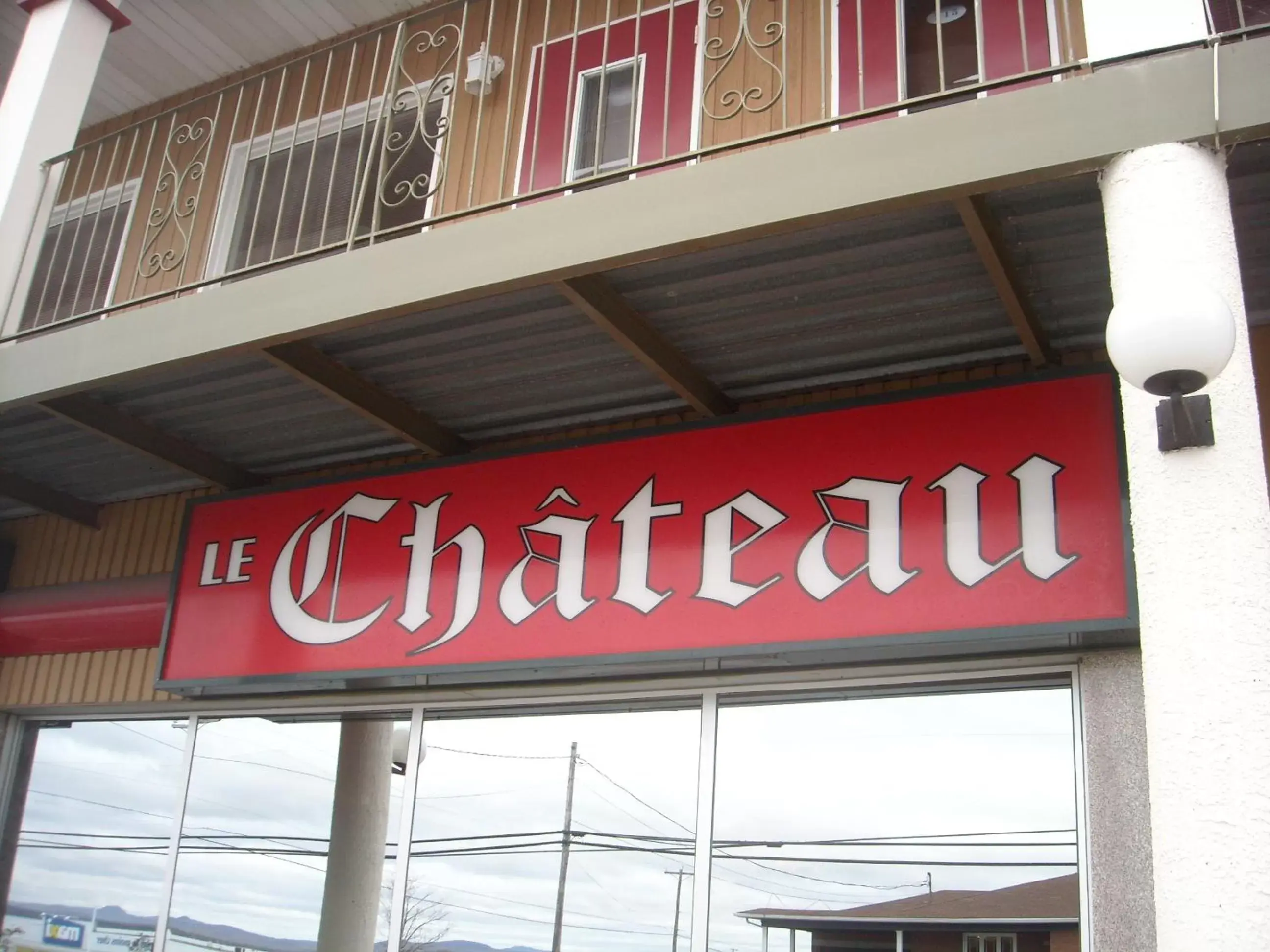 Facade/entrance, Property Logo/Sign in Hotel Motel Le Château