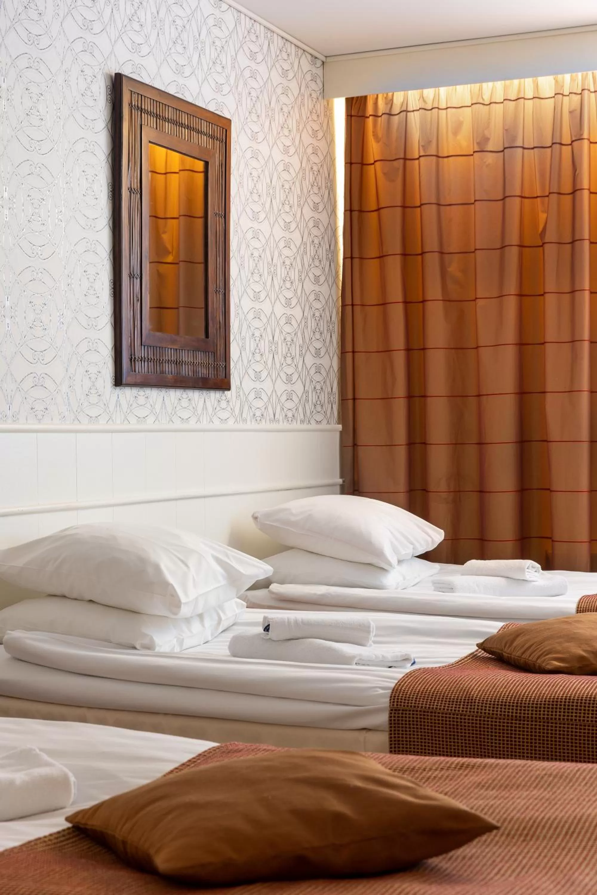 Bedroom, Bed in Hotel Kajaani