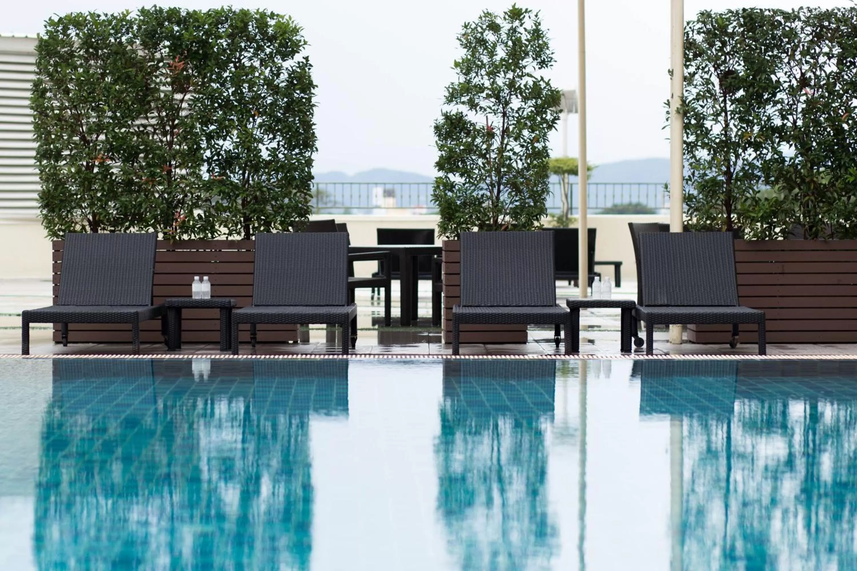 Swimming pool in Centara Riverside Hotel Chiang Mai