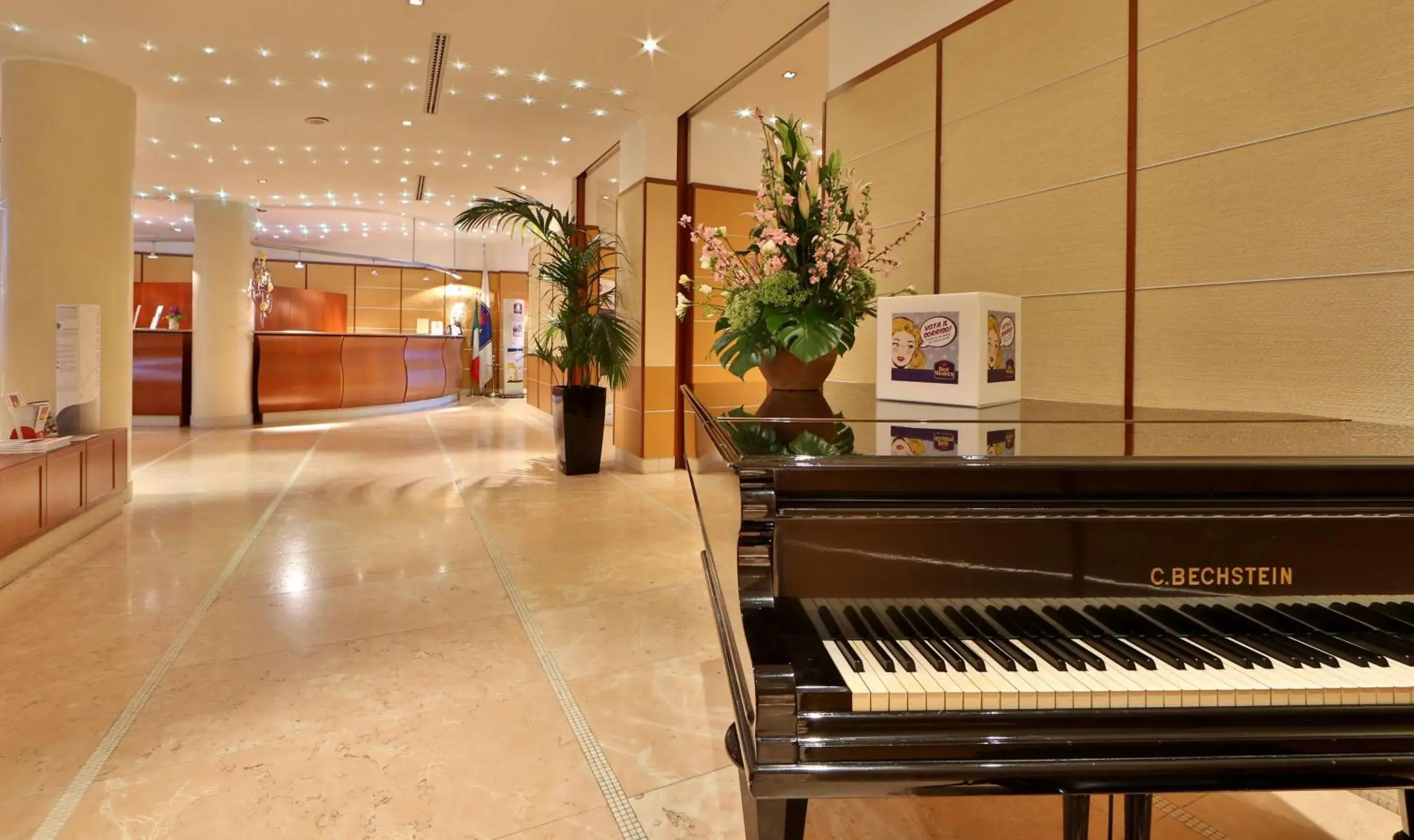 Lobby or reception, Lobby/Reception in Best Western Hotel Cappello d'Oro
