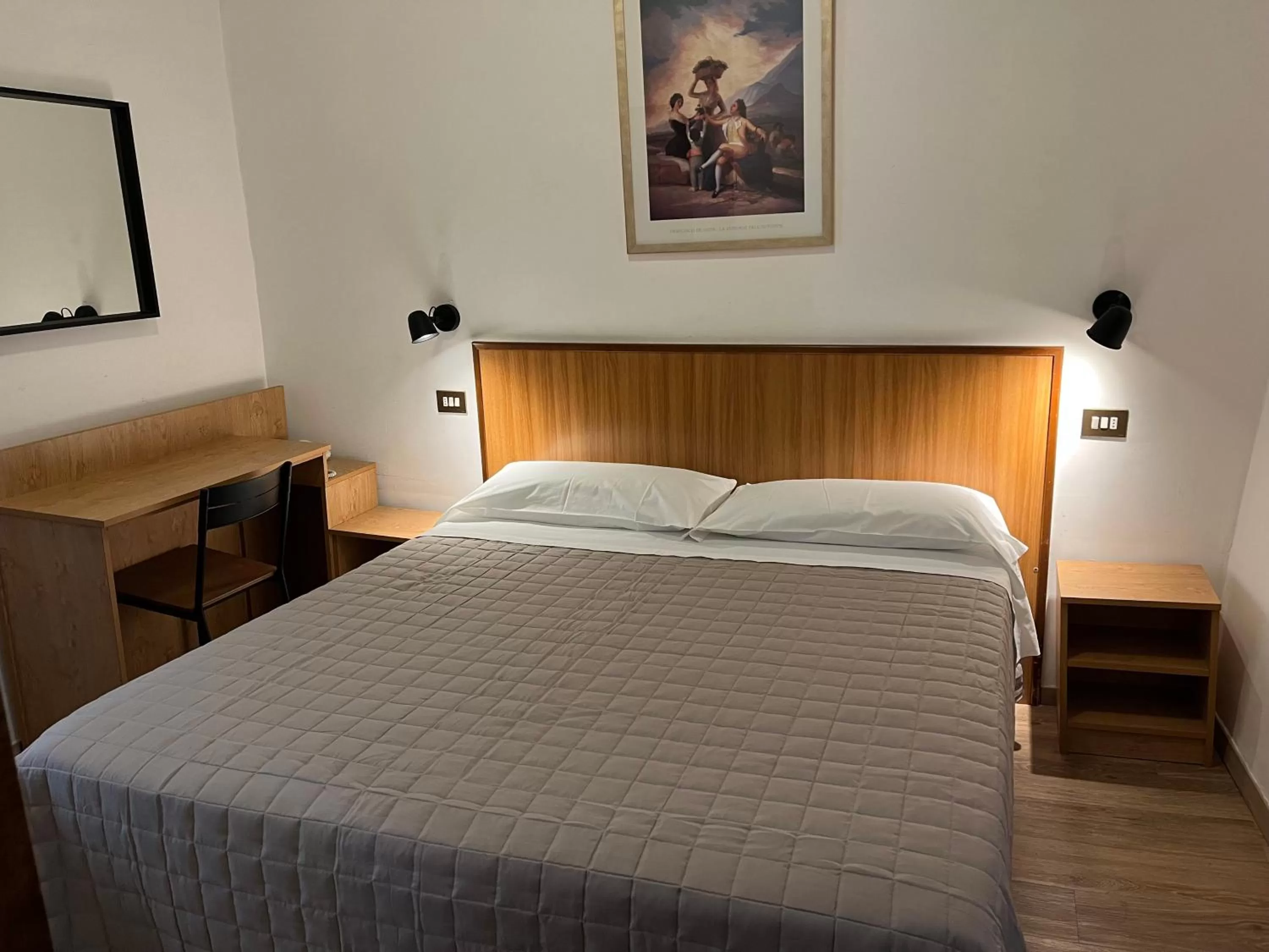Bed in Hotel Umbria