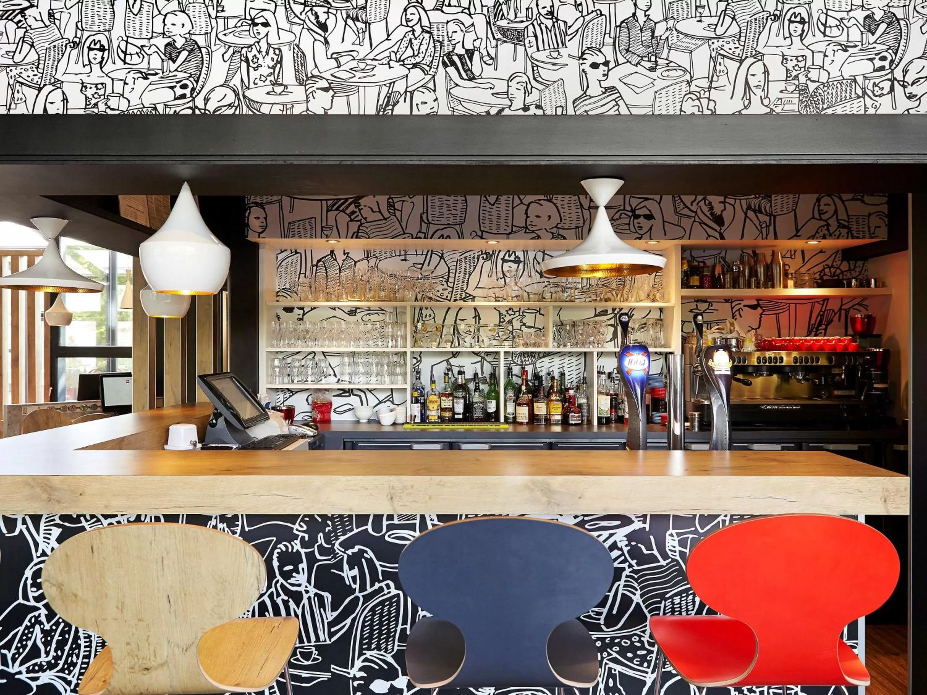 Lounge or bar in ibis Marne La Vallee Champs-sur-Marne