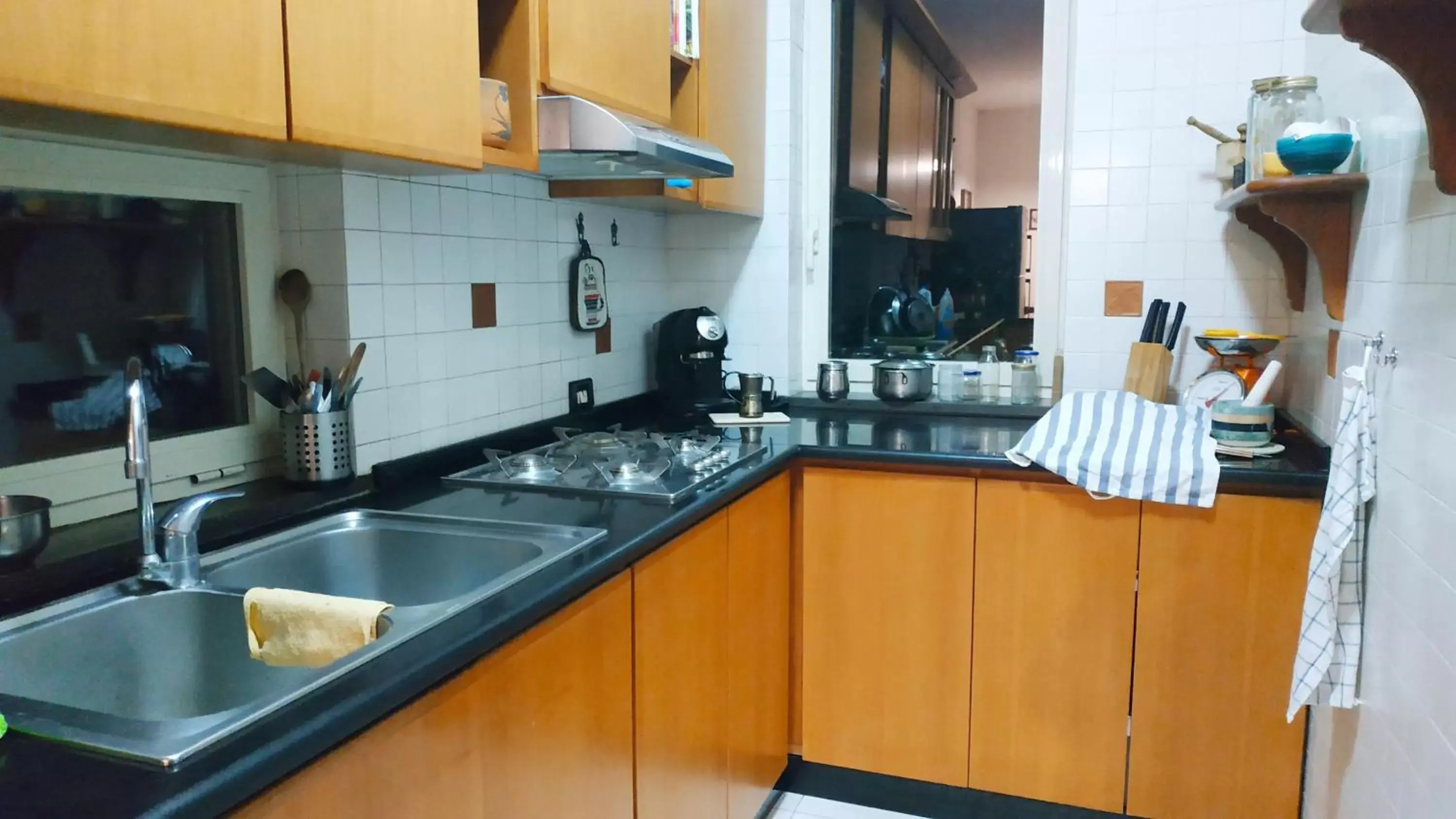 Kitchen/Kitchenette in Peppino's Room Locazione turistica