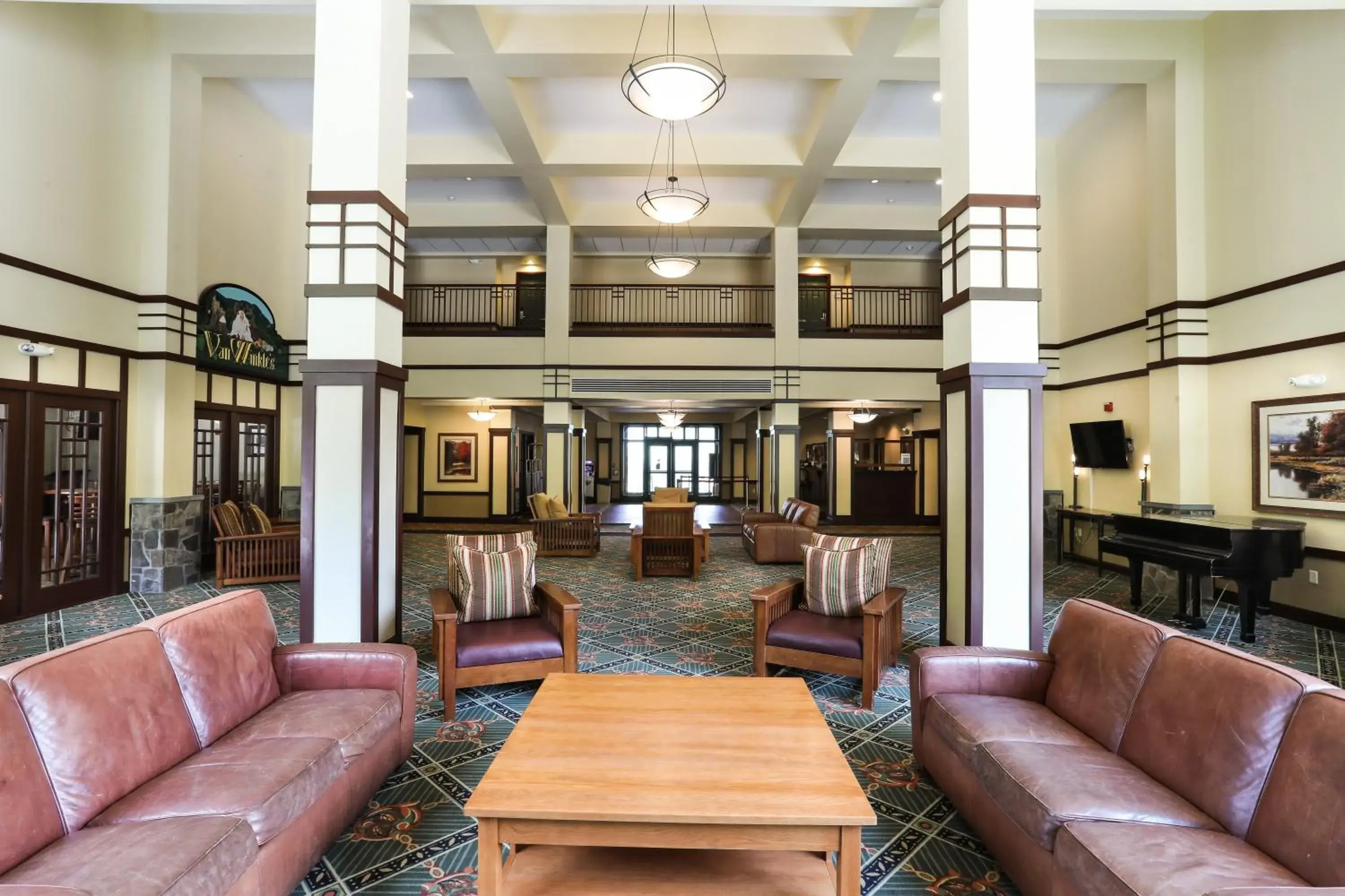 Lobby or reception, Lobby/Reception in Kaatskill Mountain Club and Condos by Hunter Mountain