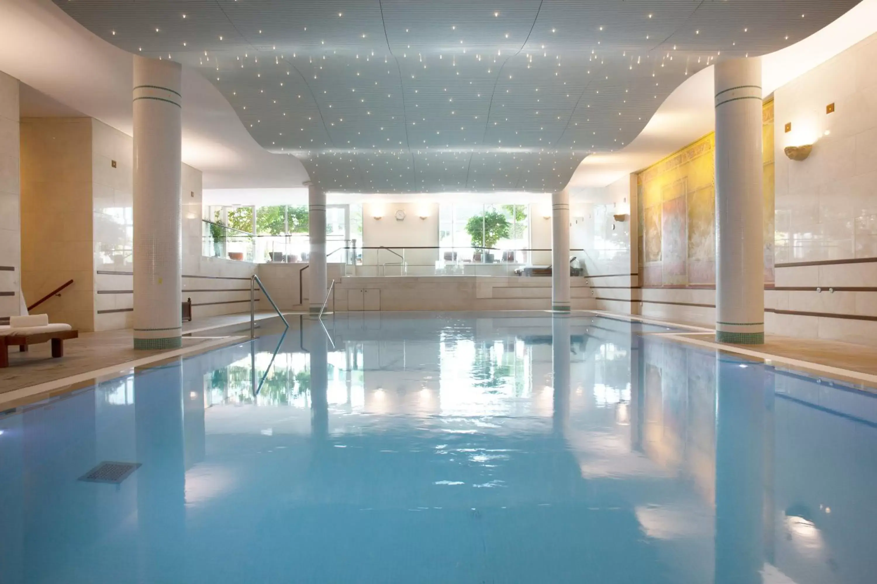 Swimming Pool in Lausanne Palace