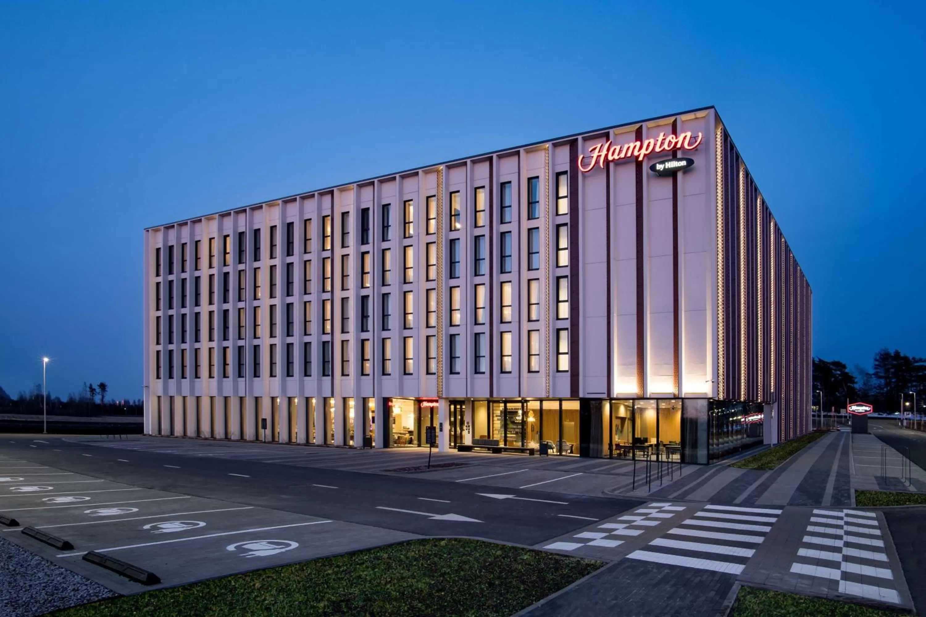 Property building in Hampton by Hilton Riga Airport