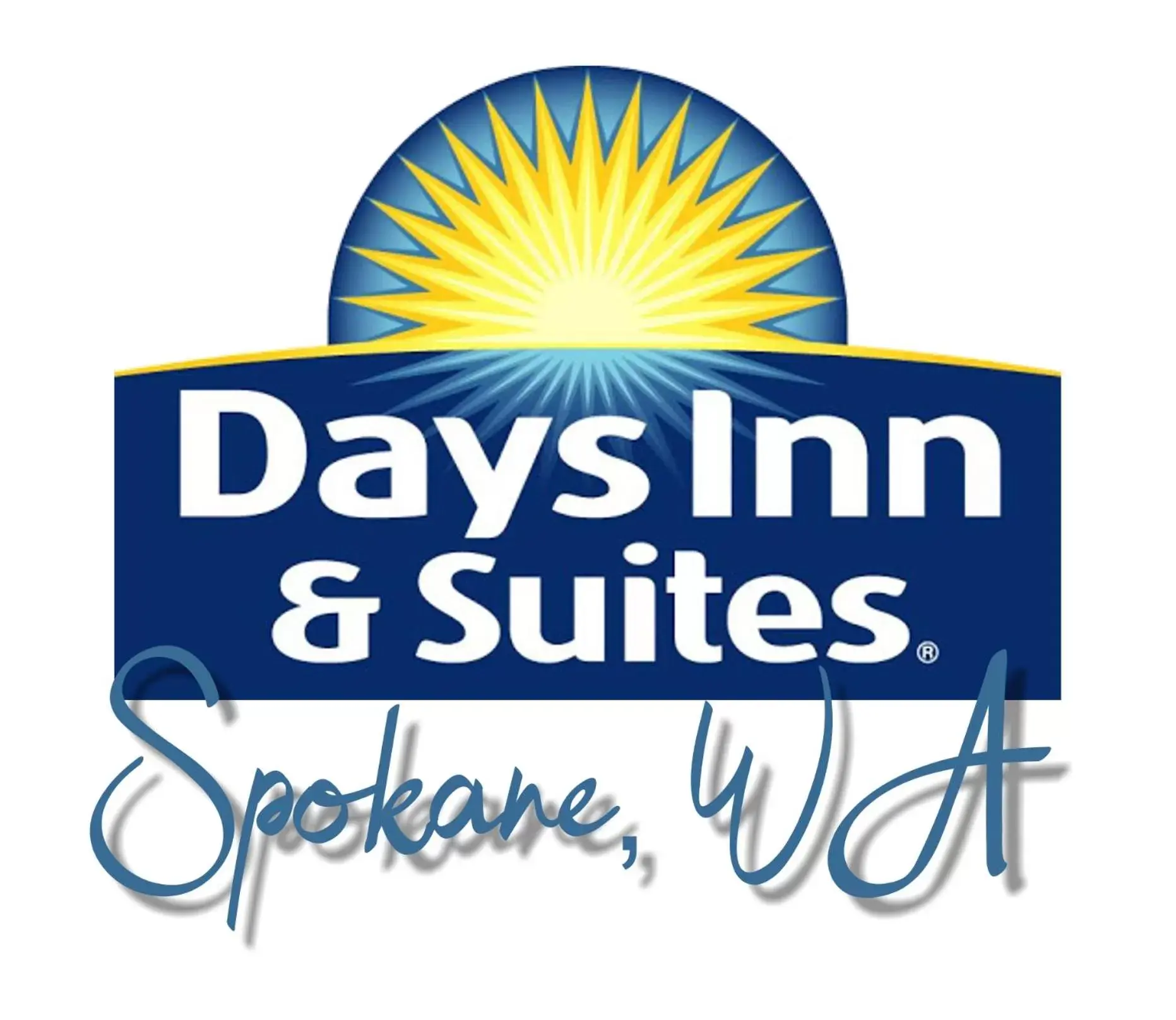 Property logo or sign in Days Inn & Suites by Wyndham Spokane
