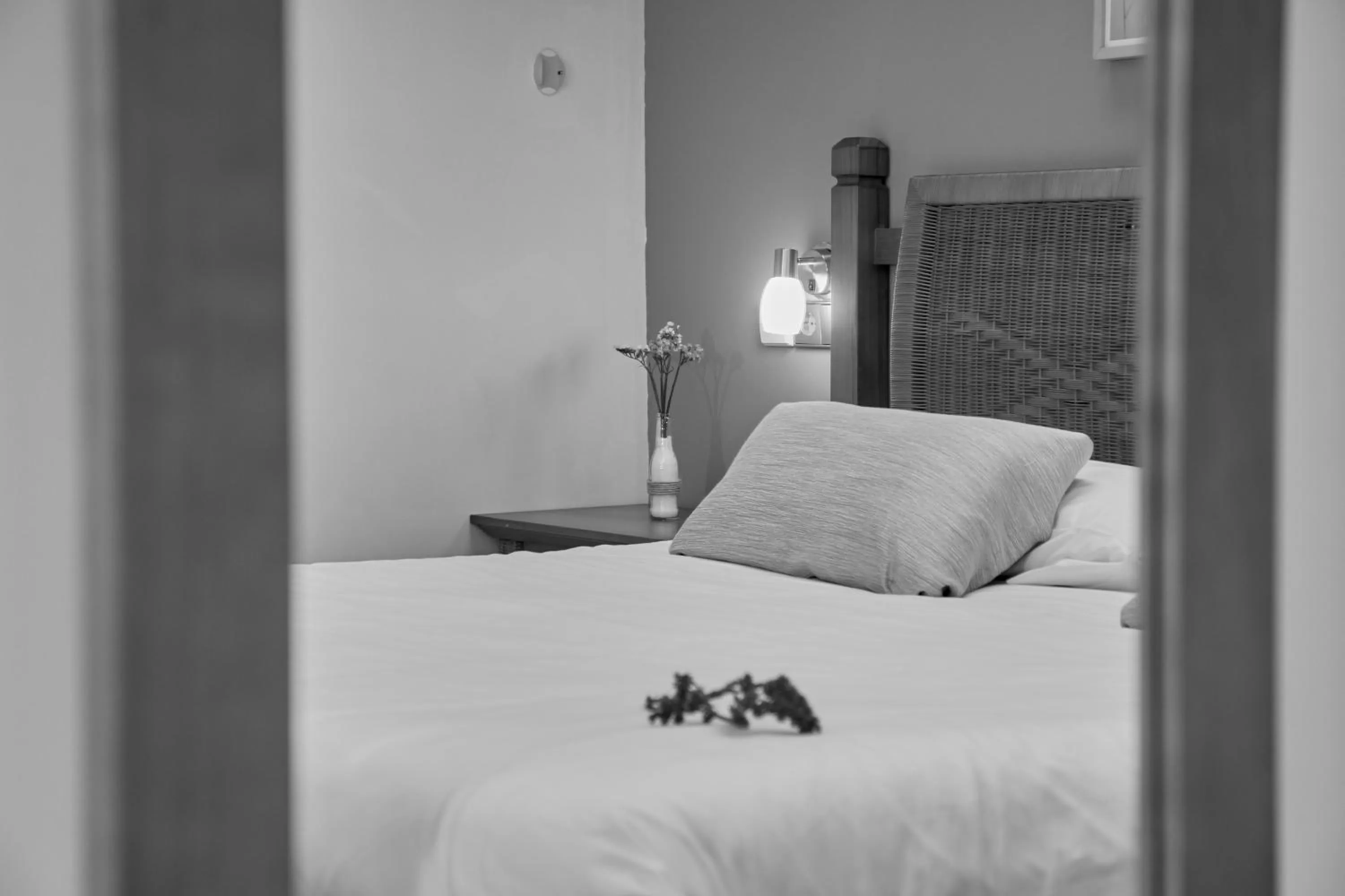 Bed in Hotel Casa Azcona