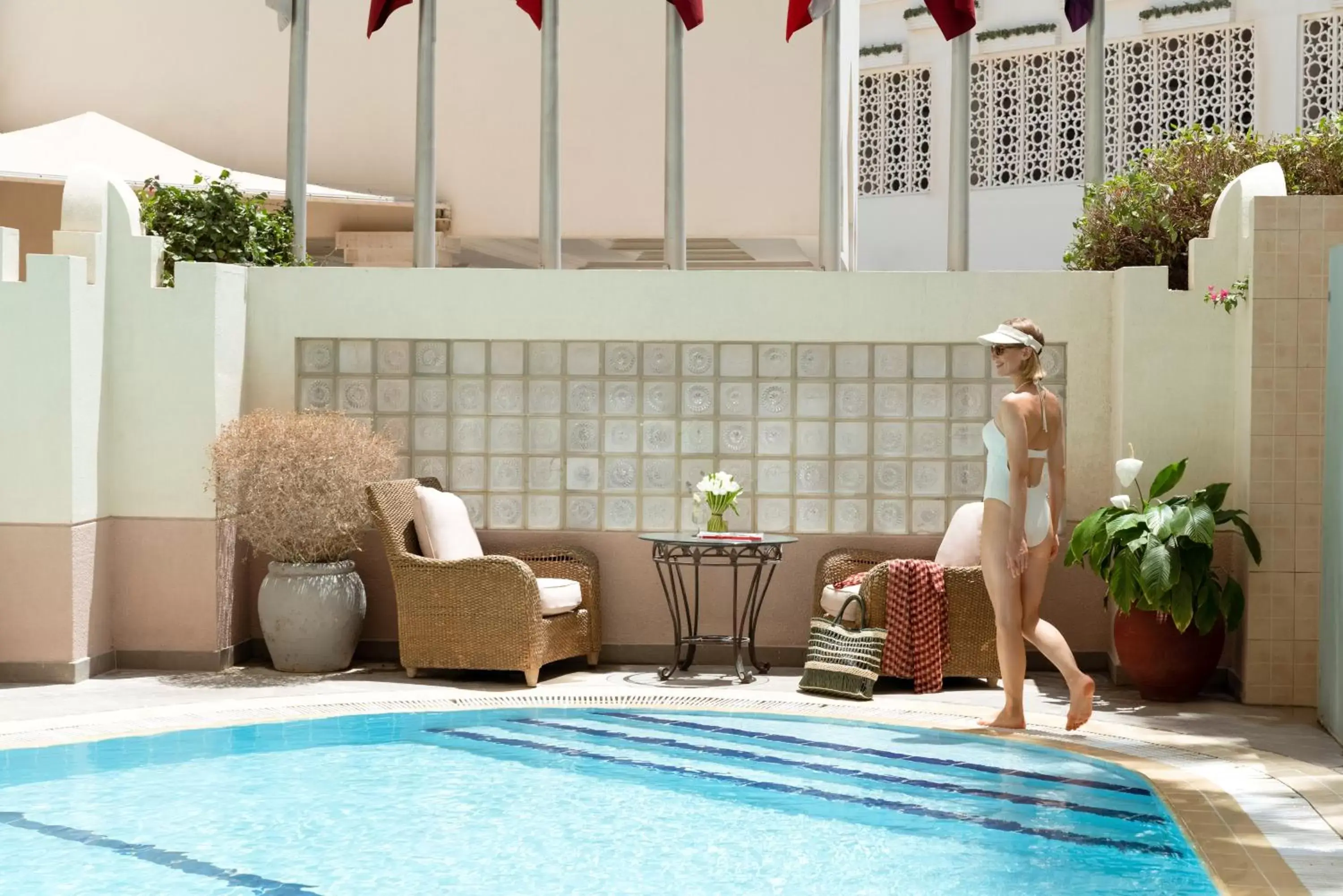 Swimming Pool in Movenpick Hotel Doha