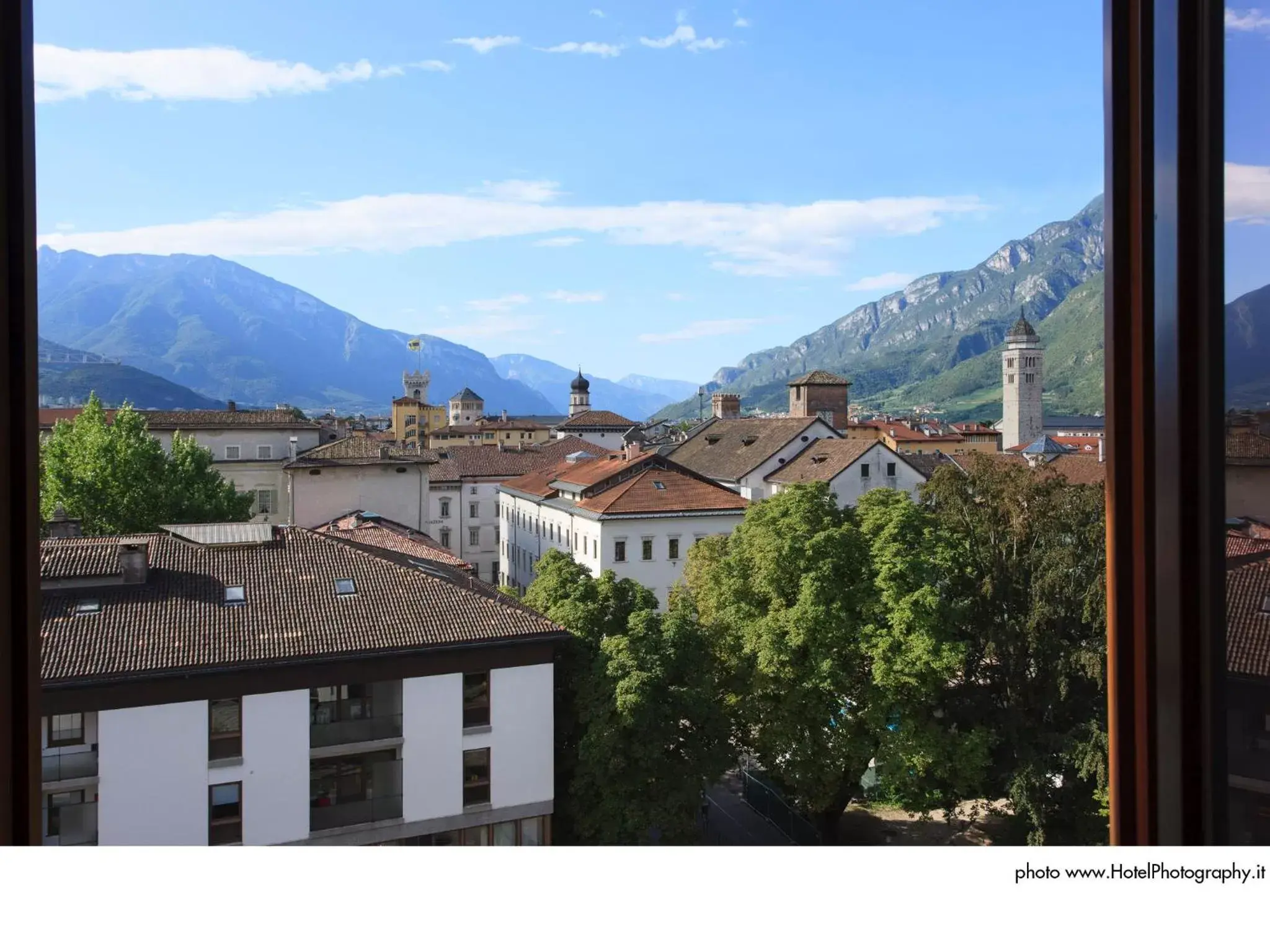 View (from property/room), Mountain View in Grand Hotel Trento