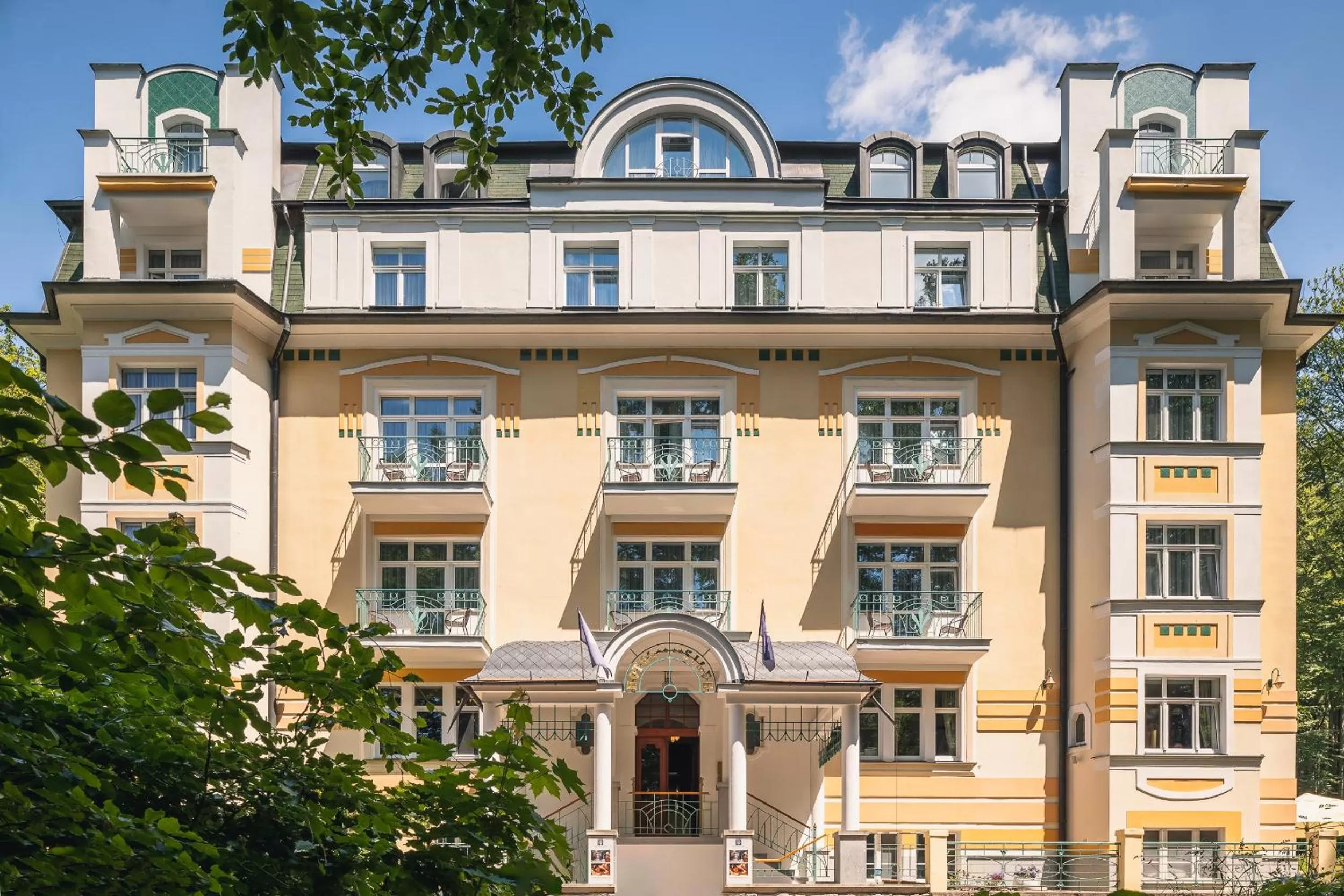 Property building in Spa & Wellness Hotel Silva