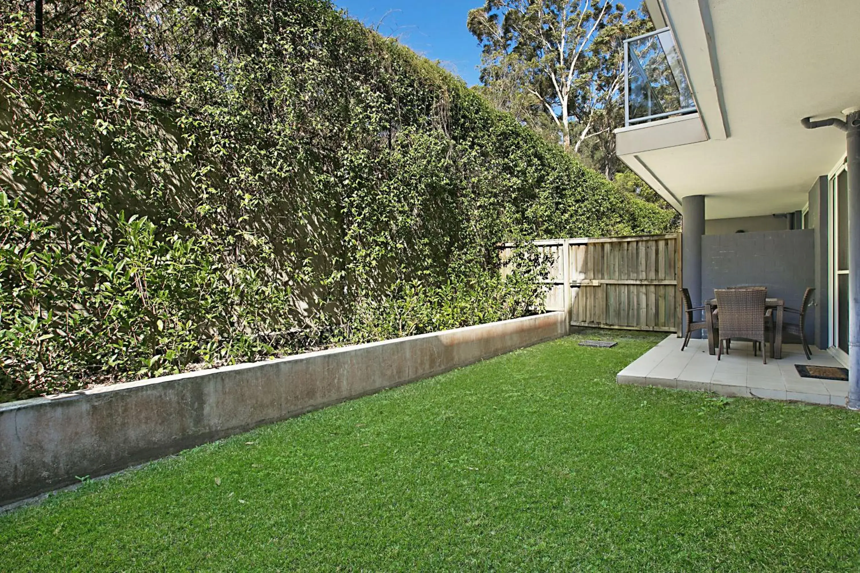 Balcony/Terrace, Garden in Mantra Nelson Bay