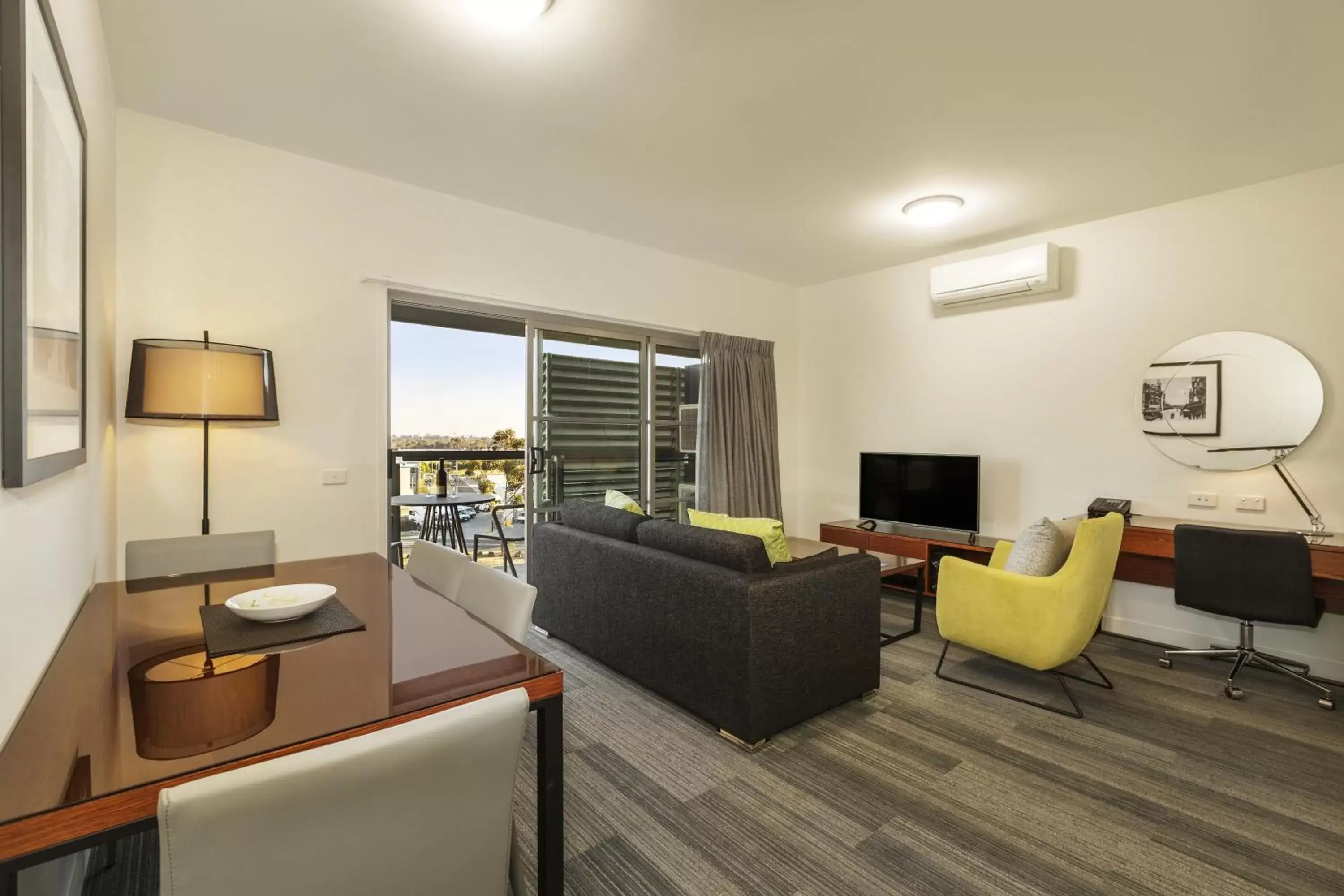 Living room, Seating Area in Quest Melbourne Airport