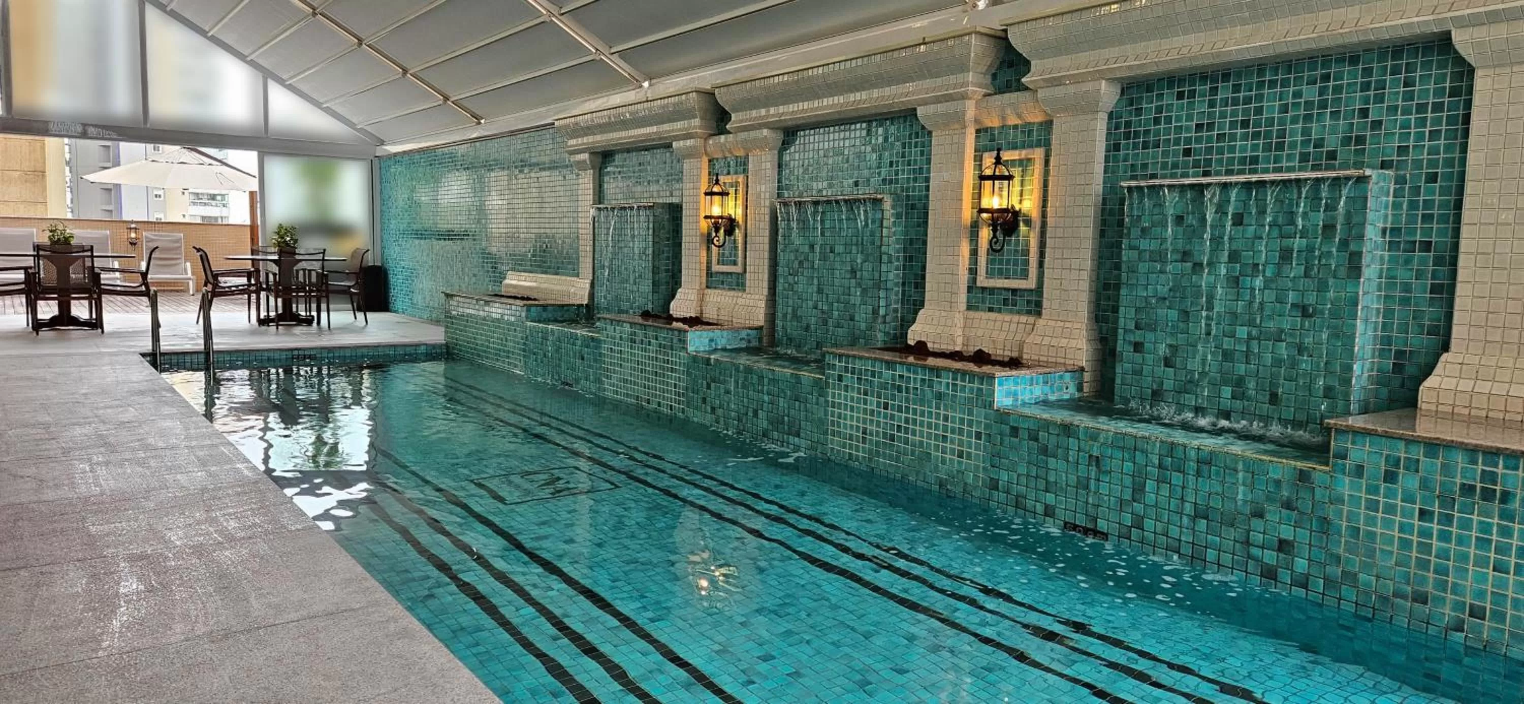 Swimming pool in Sofistic Hotel