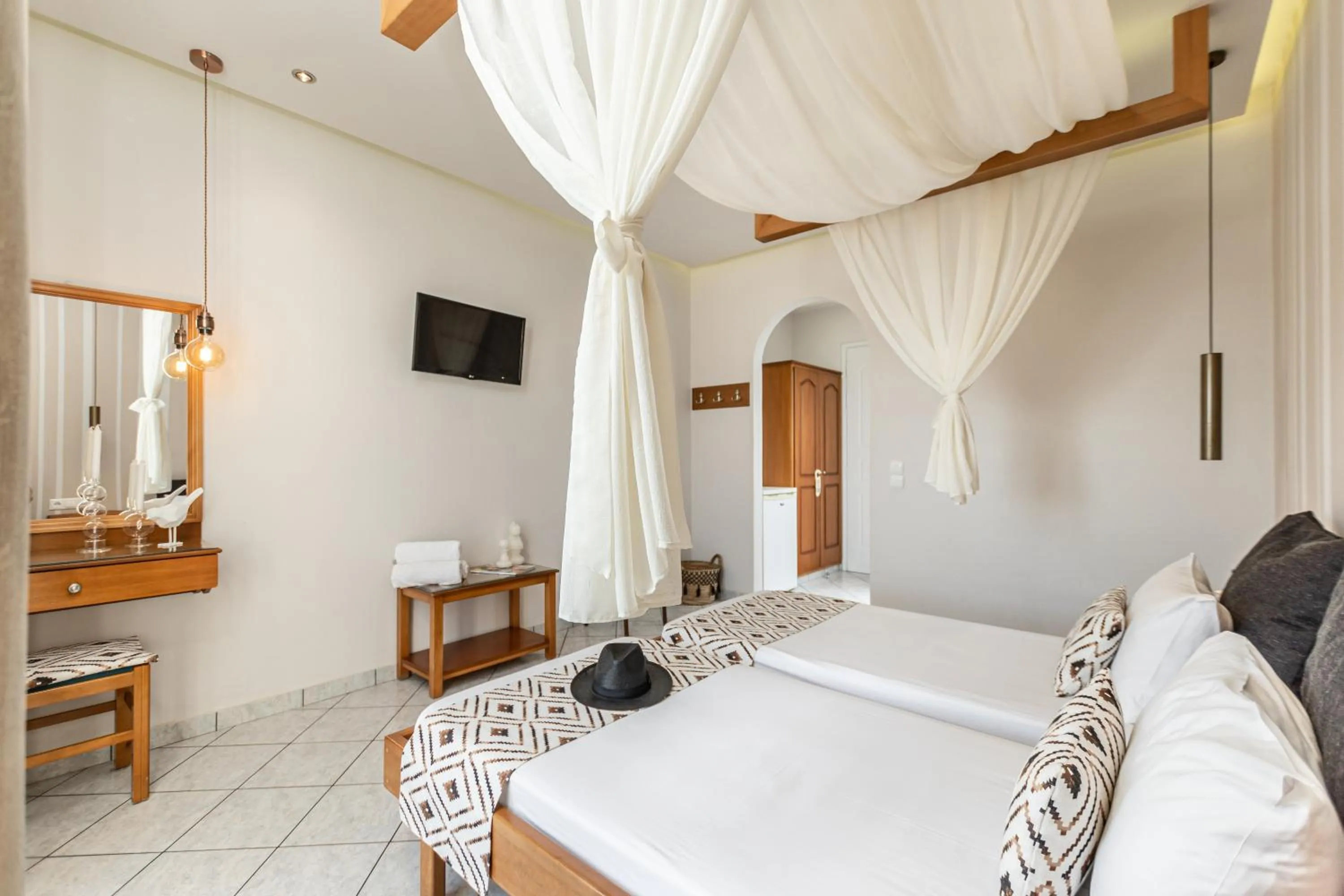 Bed in Hotel Palatia