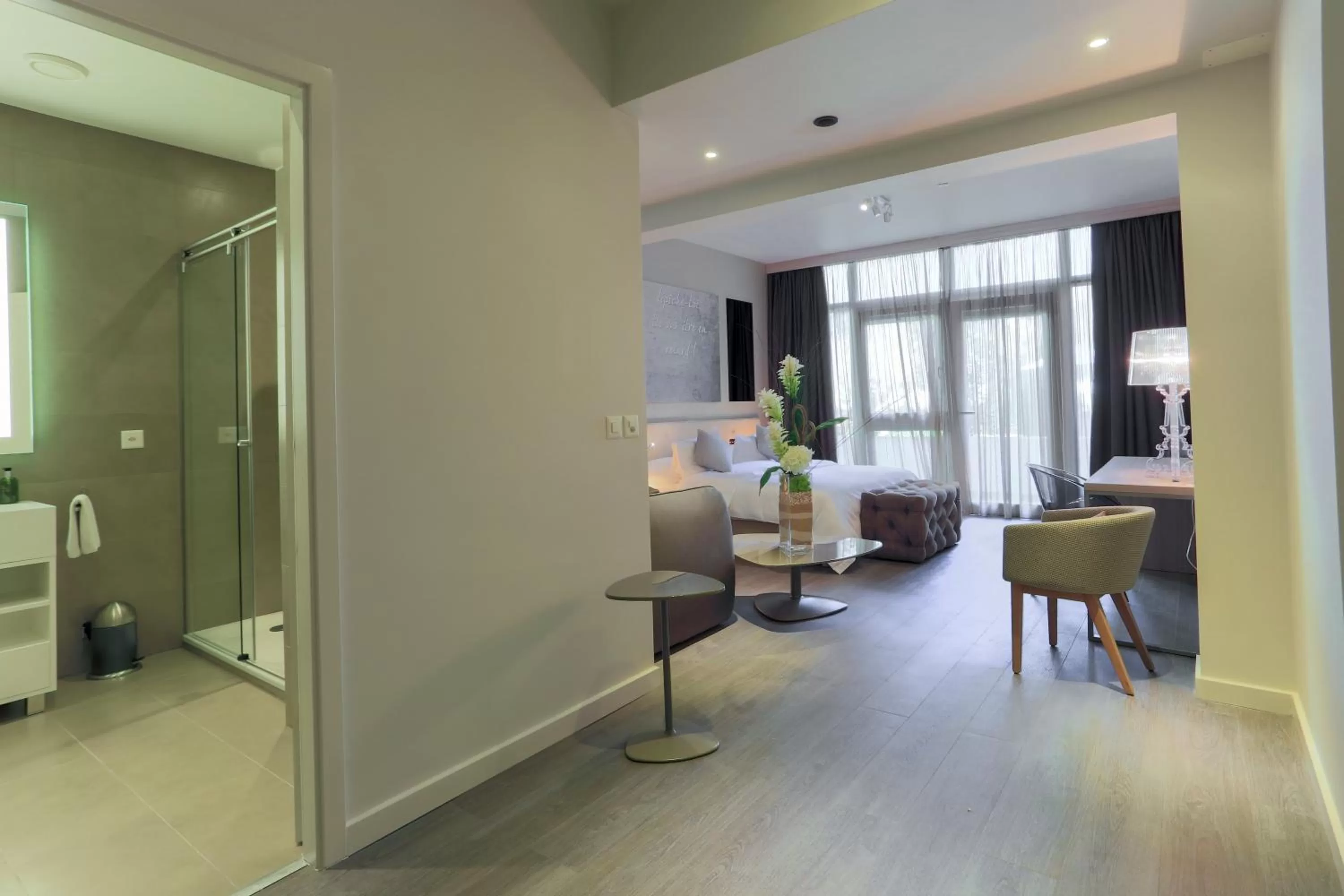 Photo of the whole room, Bed in Chez Maman Hotel & Restaurant