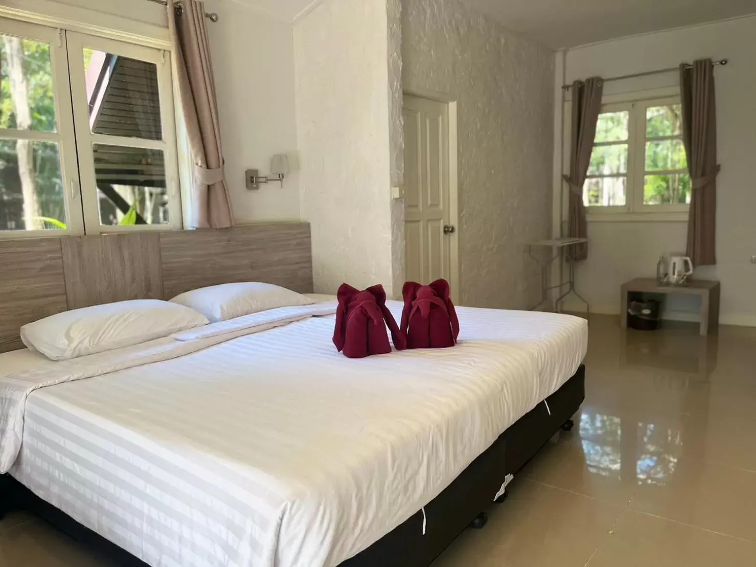 Bedroom, Bed in The Legacy River Kwai Resort Bedroom, Bed in The Legacy River Kwai Resort