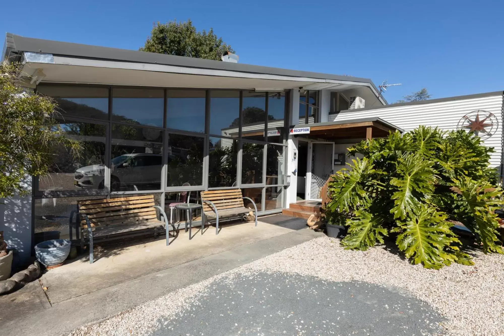 Lobby or reception, Property Building in Mittagong Motel