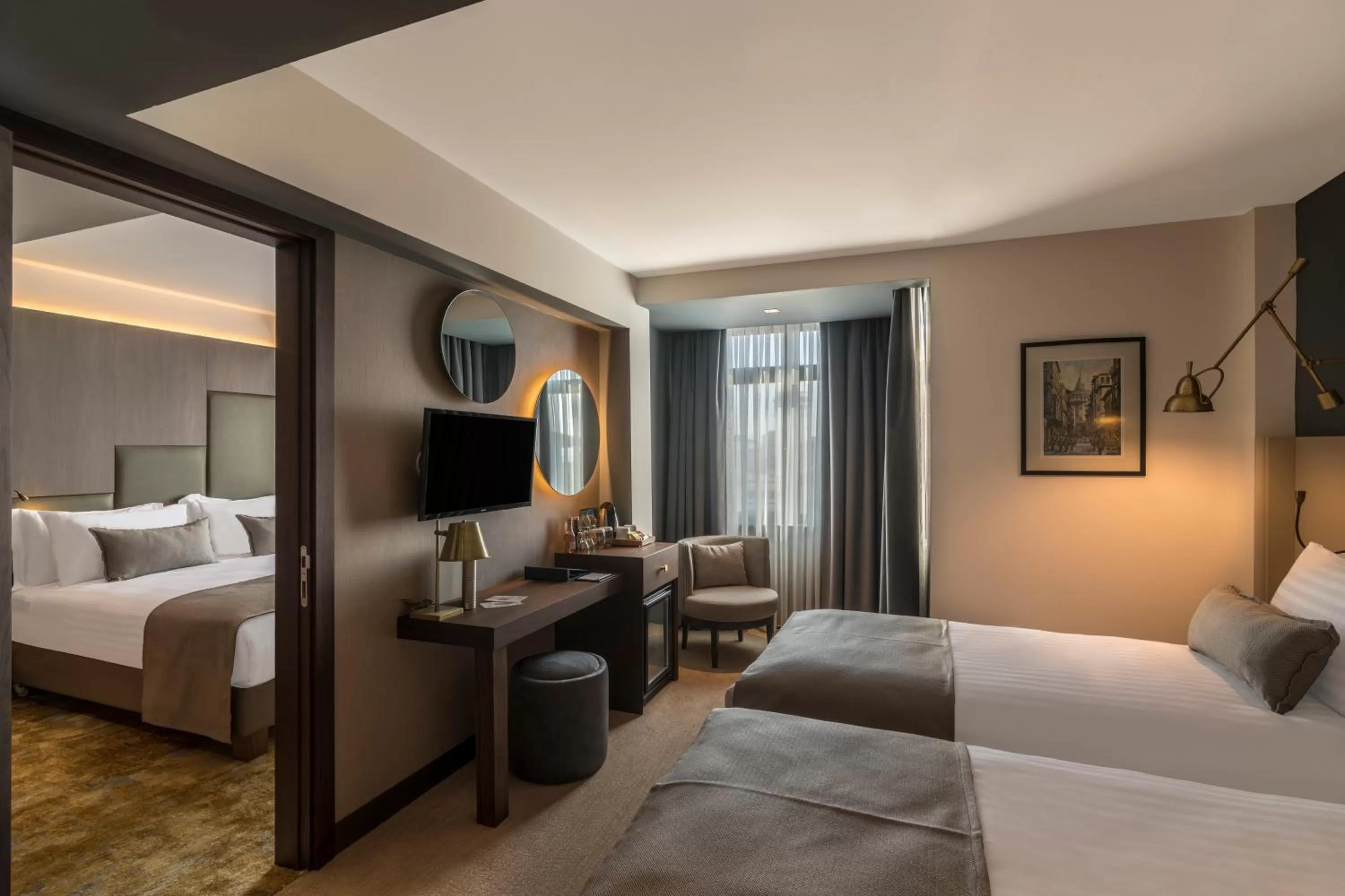 Toilet, Bed in Galata Times Hotel