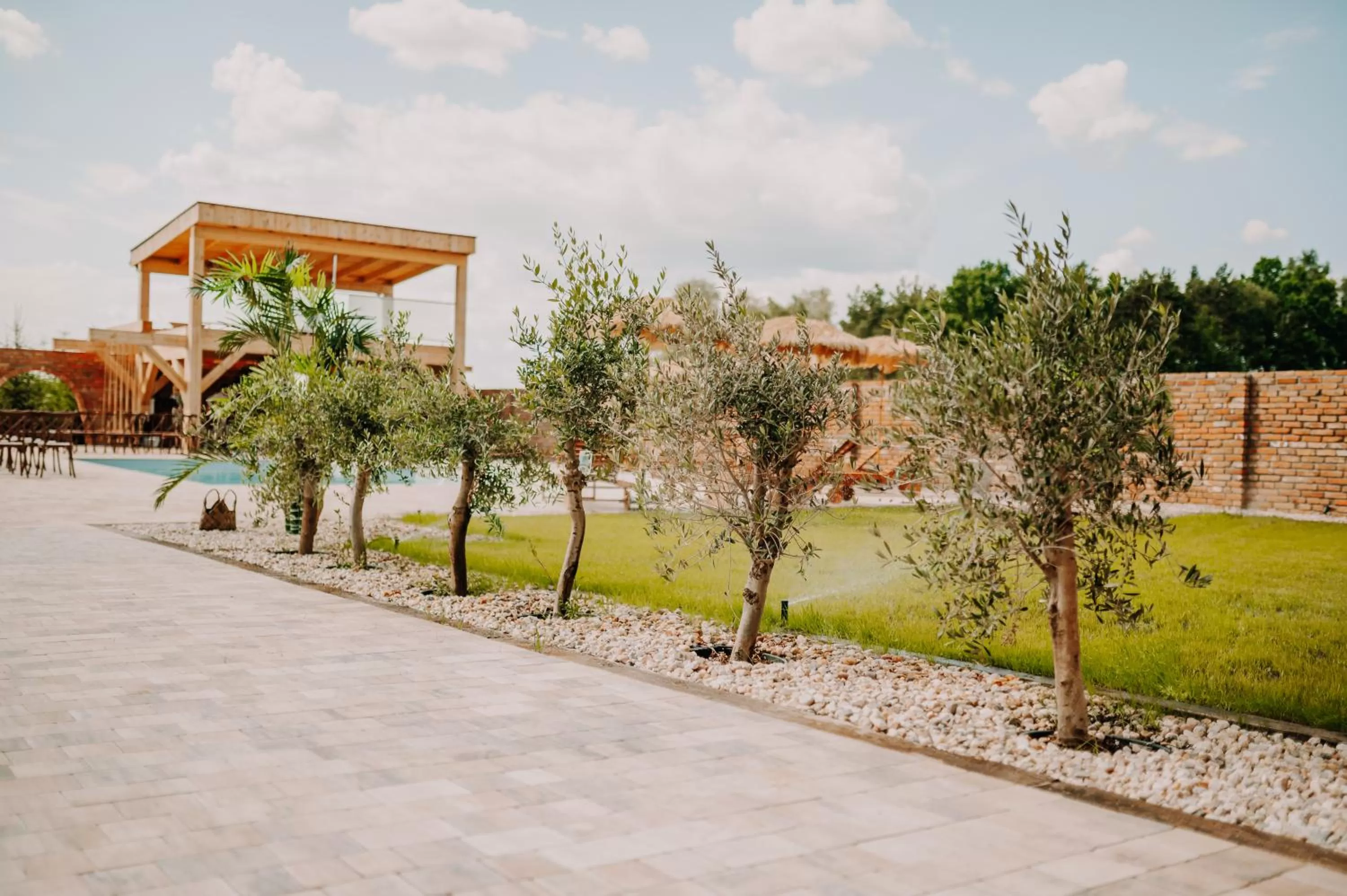 Natural landscape in Skansen Bicz Resort