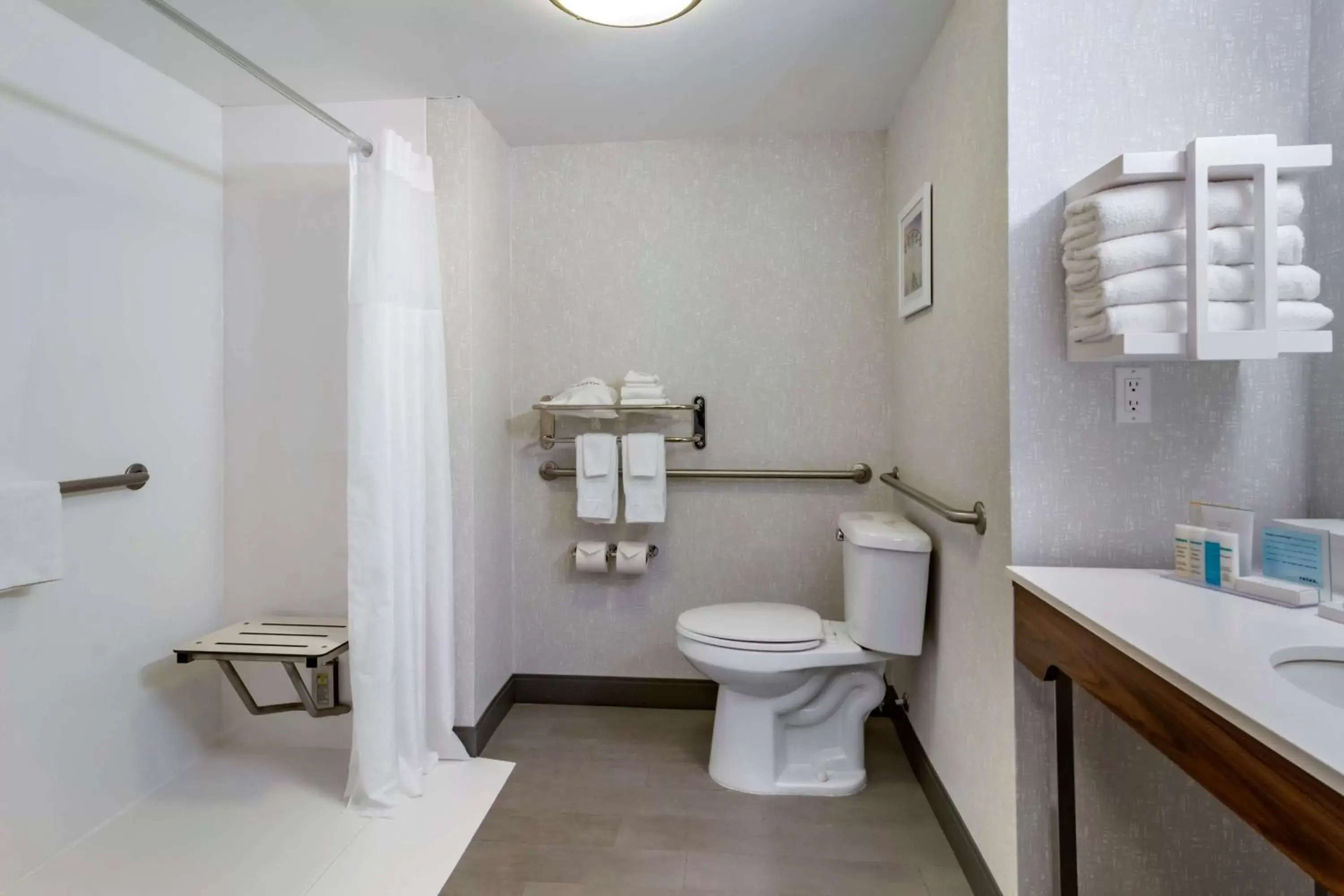 Bathroom in Hampton Inn & Suites Edmonton/West