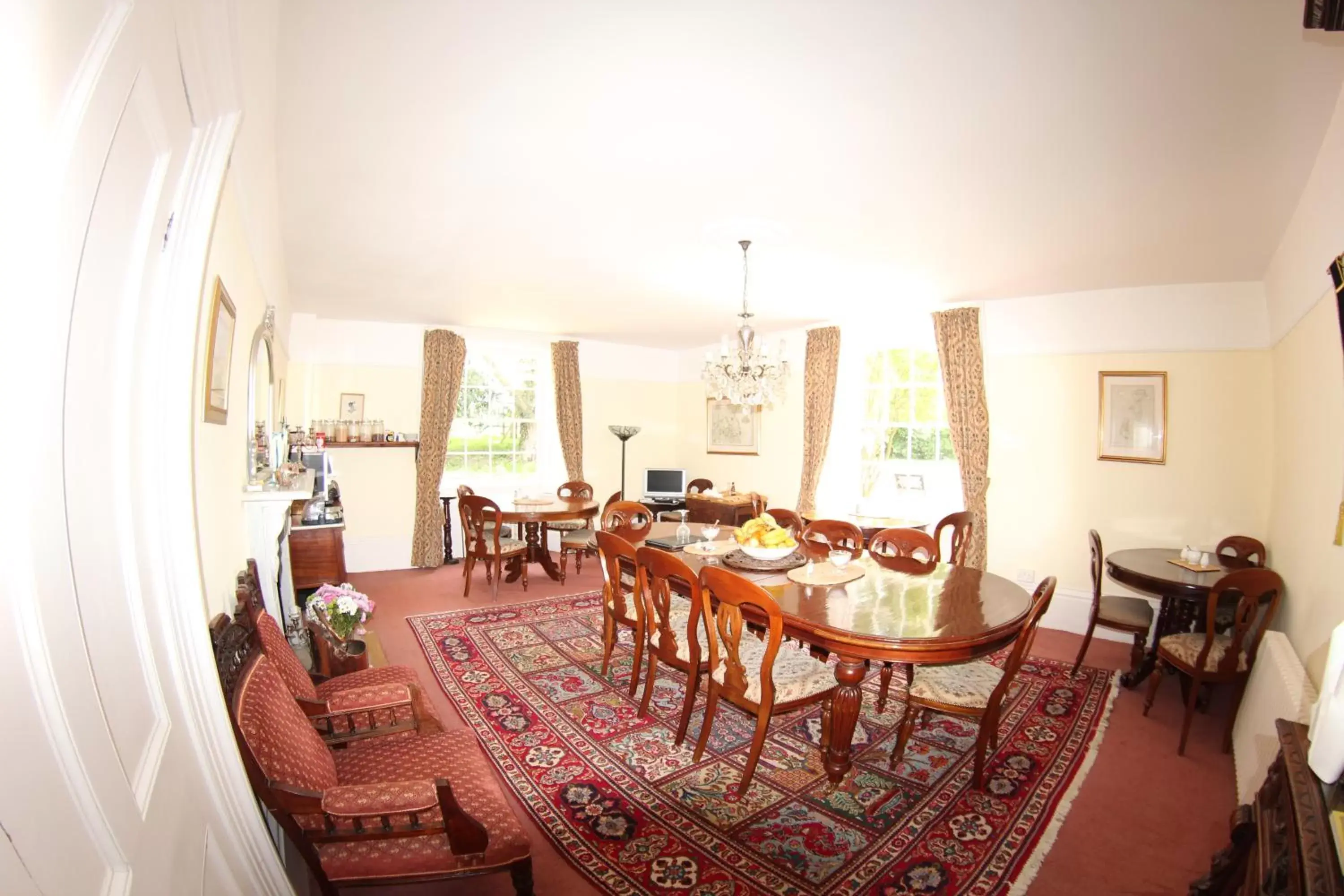 Dining area, Restaurant/Places to Eat in Molland Manor House Bed & Breakfast