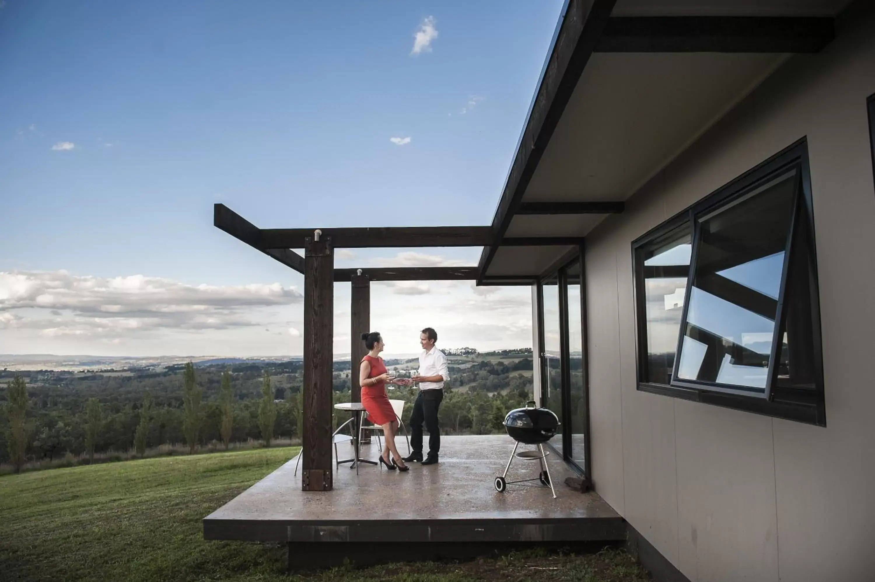 Patio in Borrodell Vineyard