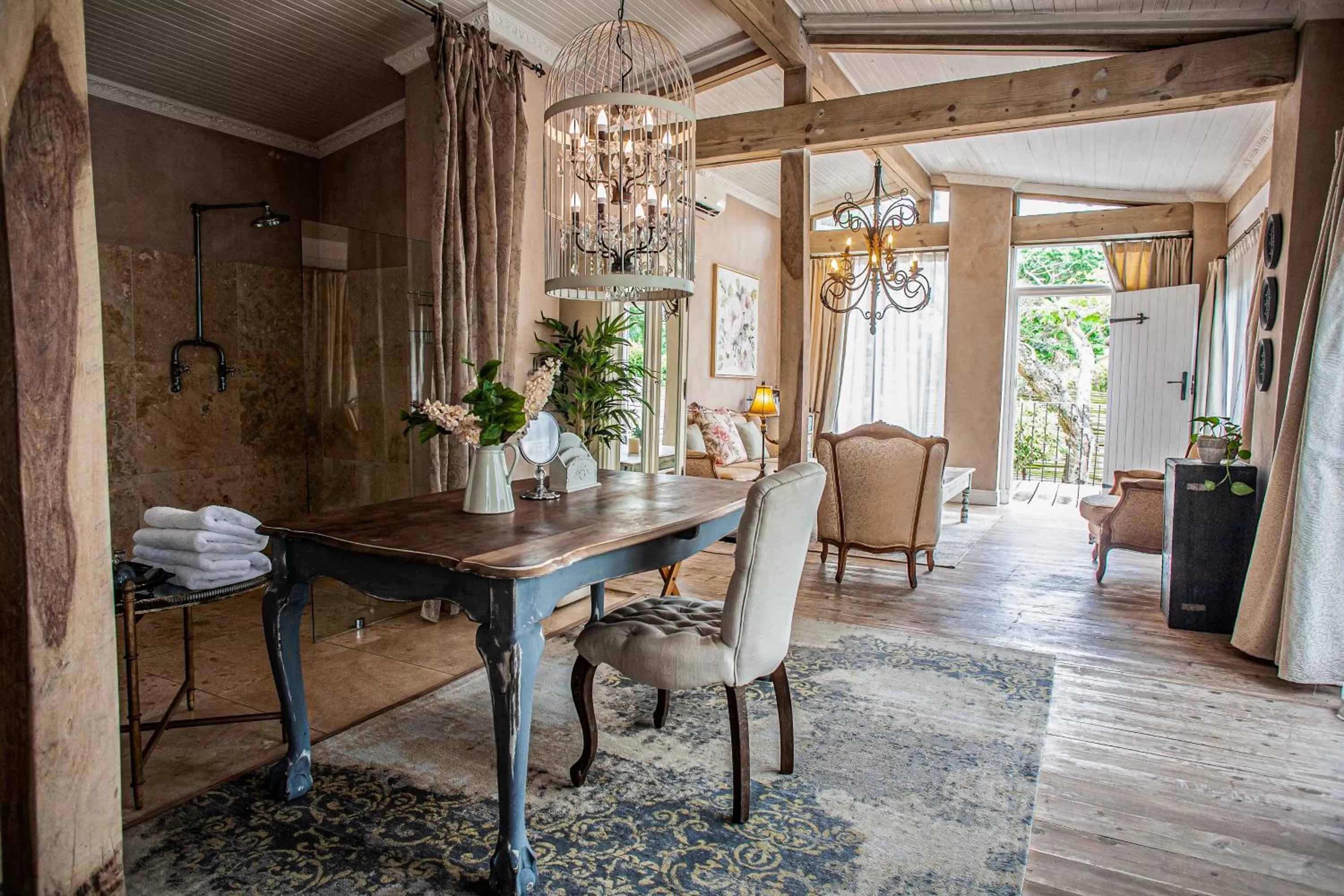 Floor plan in Petite Provence B&B