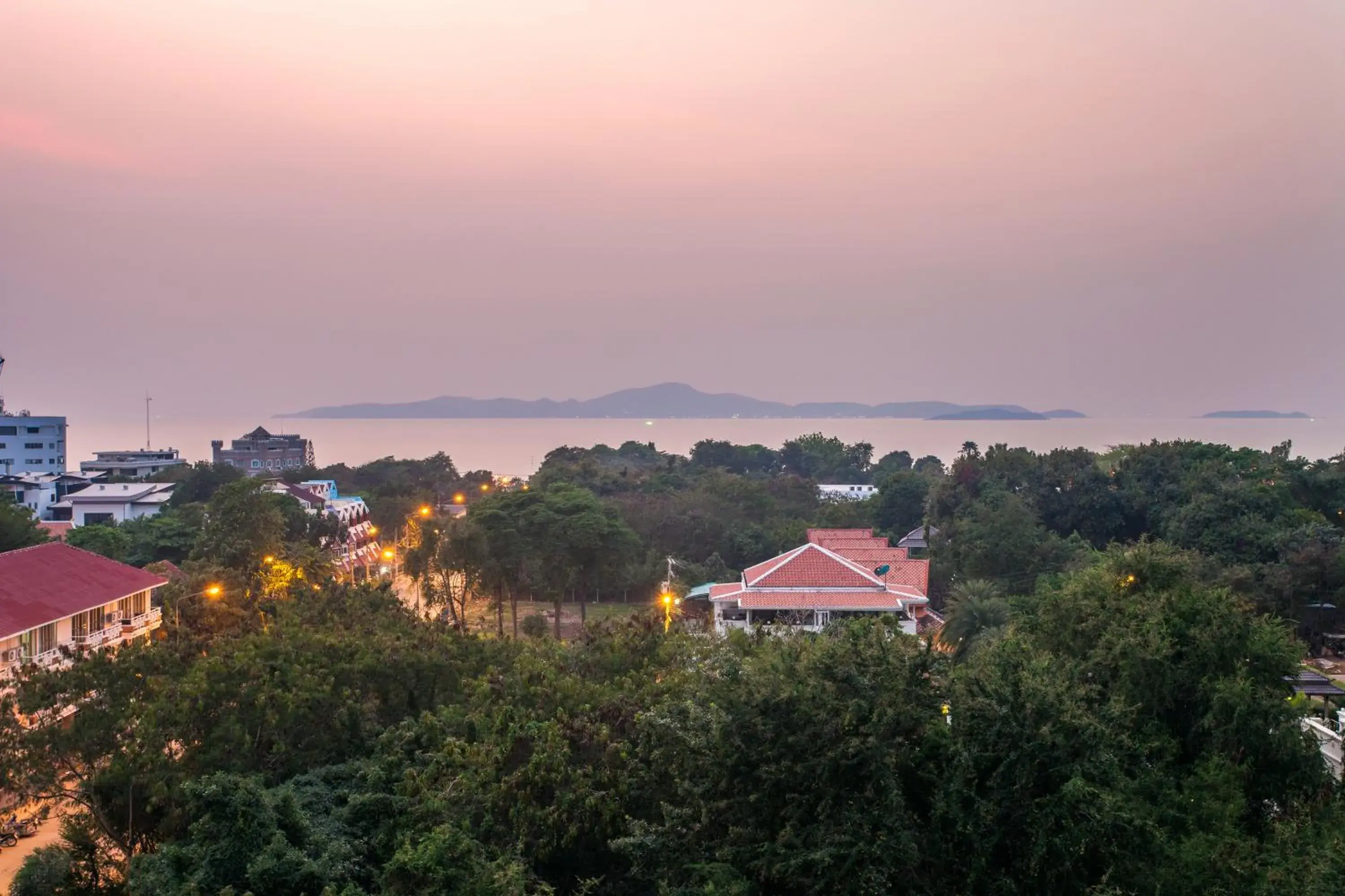 City view in Hill Fresco Hotel