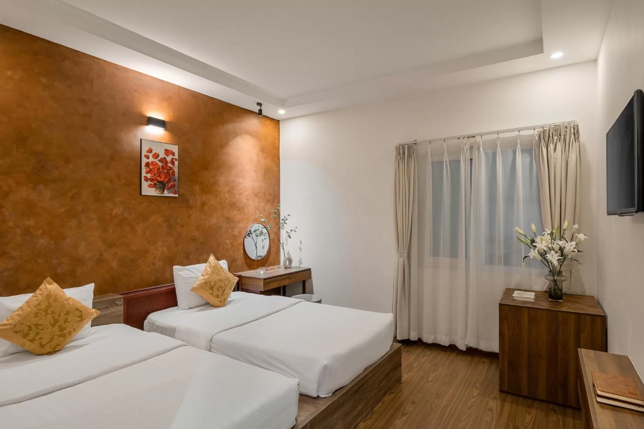 Bed in Hong Mon Villa